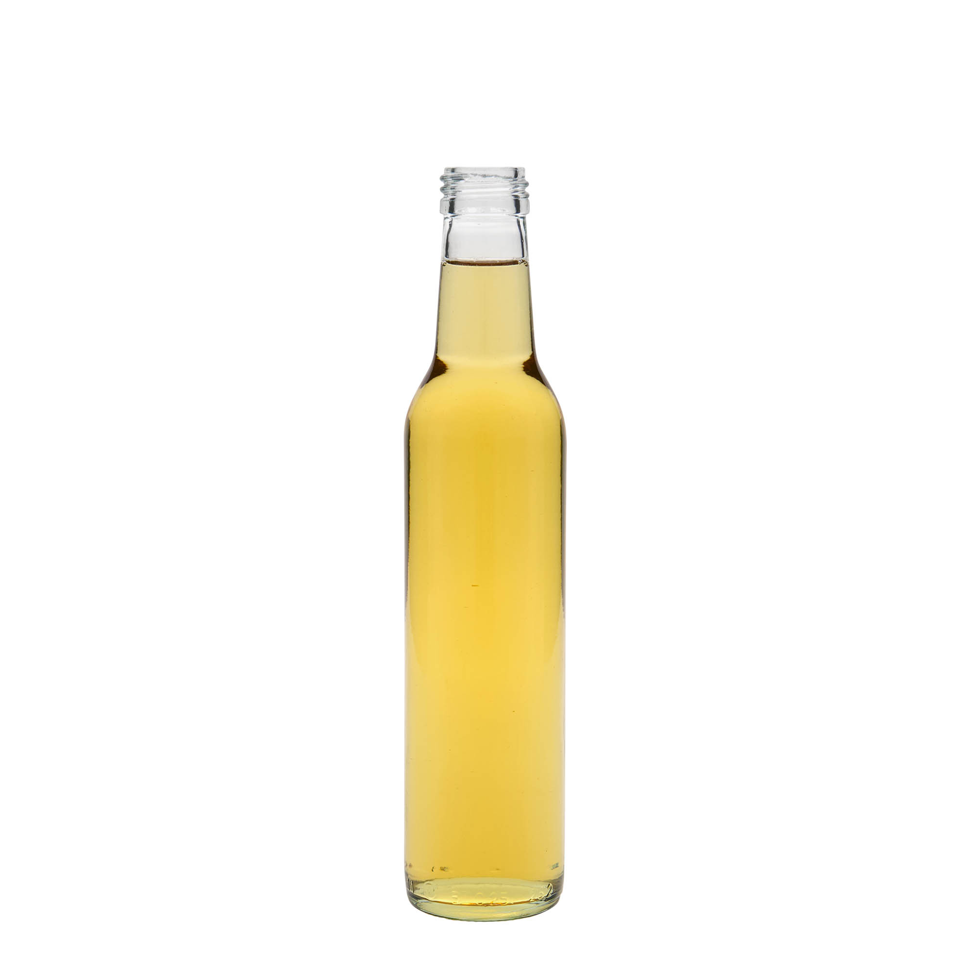 250 ml glass bottle ‘Cilindrica’, opening: PP 28