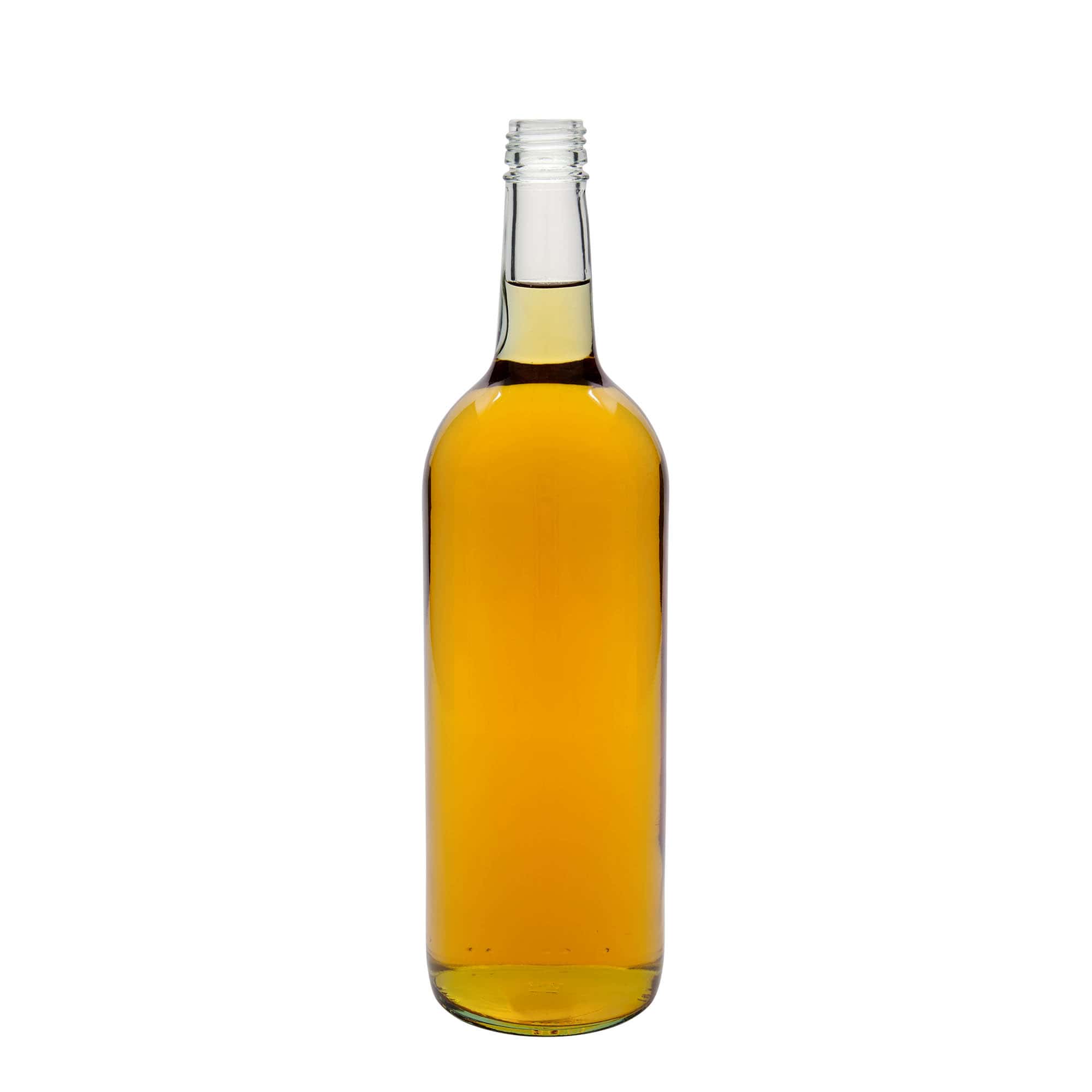 1,000 ml universal bottle, glass, opening: PP 28 1,000 ml universal bottle, glass, opening: PP 28