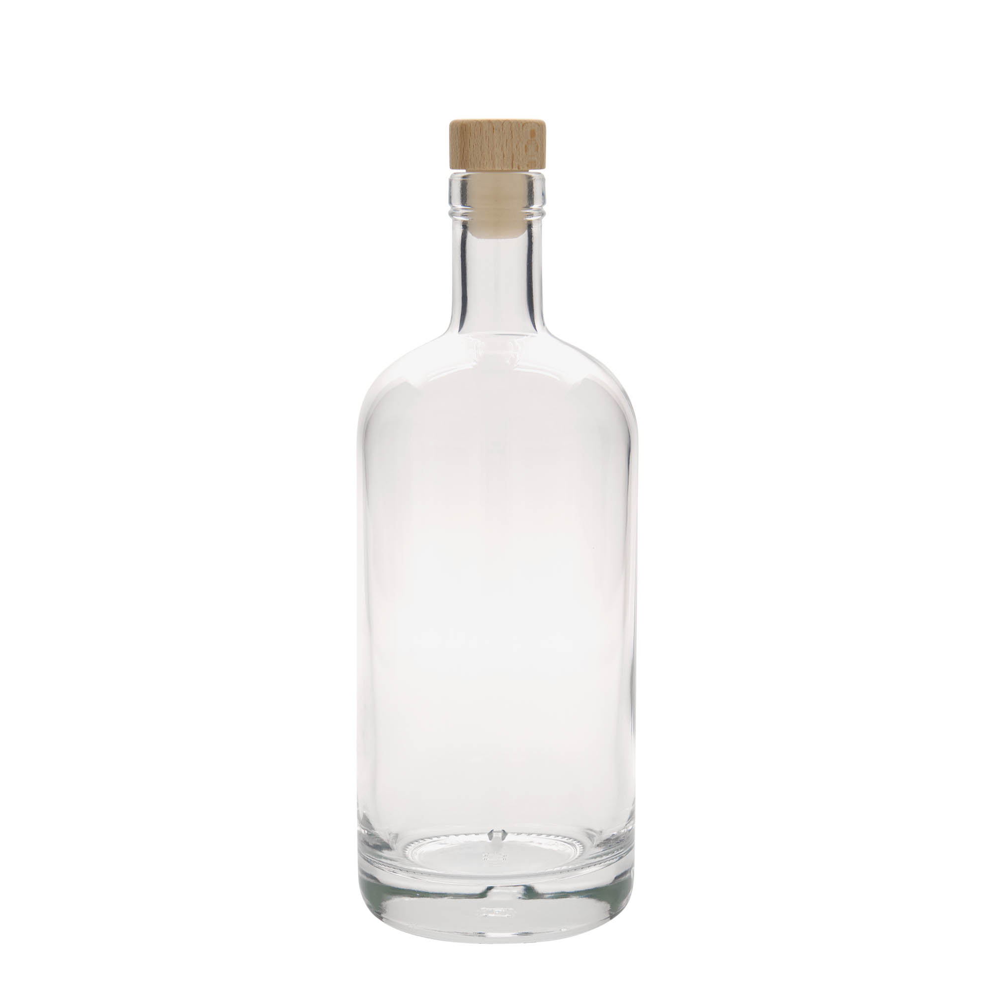 700 ml glass bottle 'Linea Uno', opening: cork