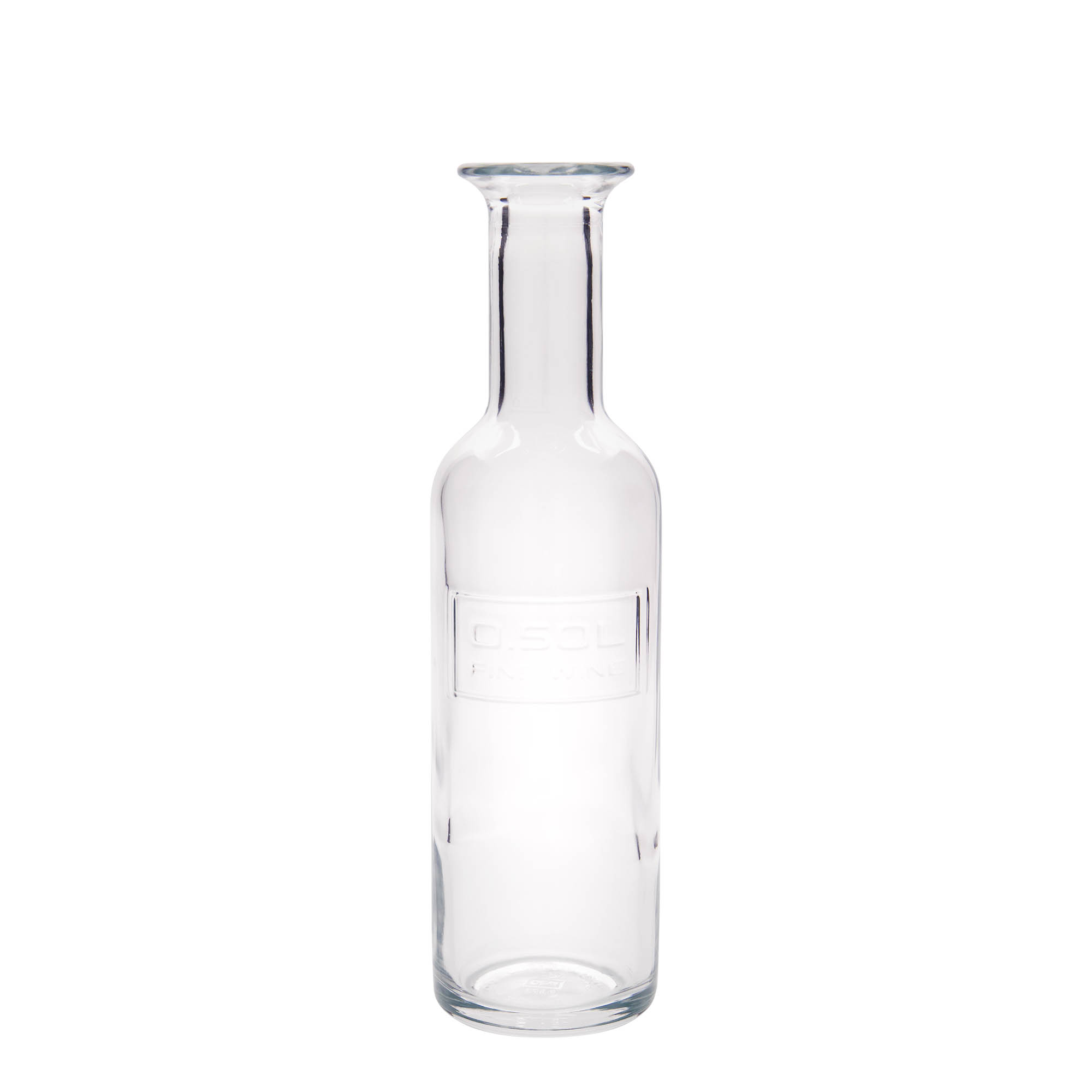 500 ml glass bottle 'Optima Fine Wine', opening: cork