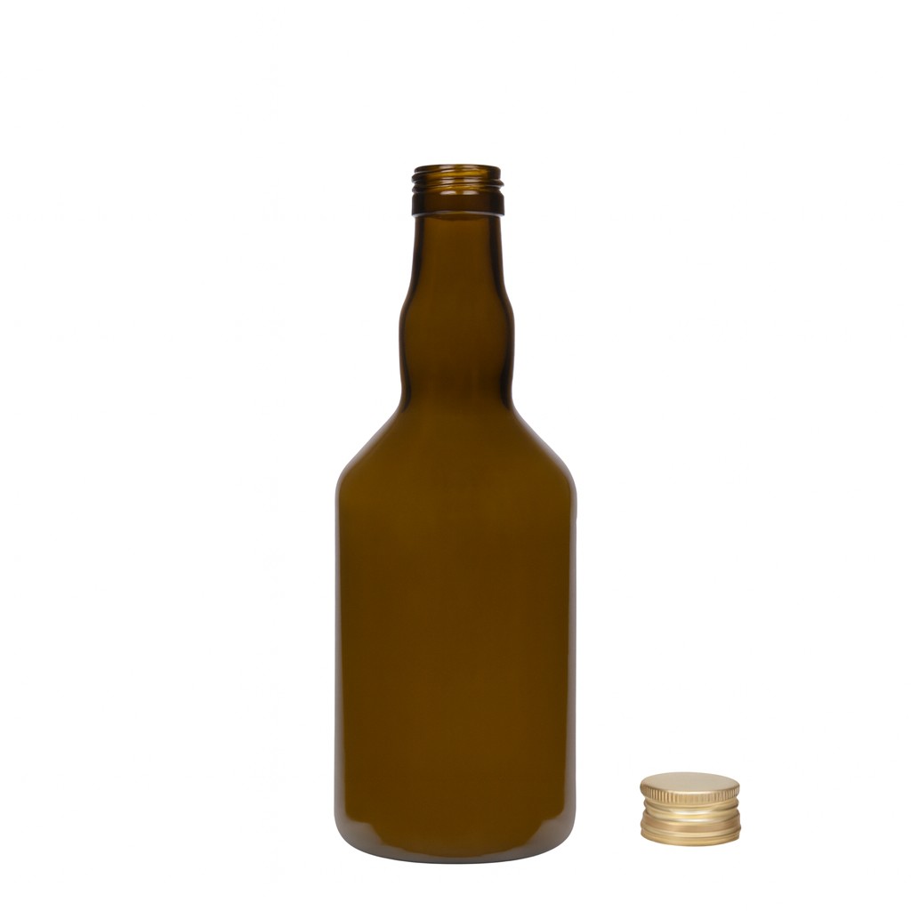 500 ml glass bottle 'Olona', antique green, opening: PP 31.5 500 ml glass bottle 'Olona', antique green, opening: PP 31.5