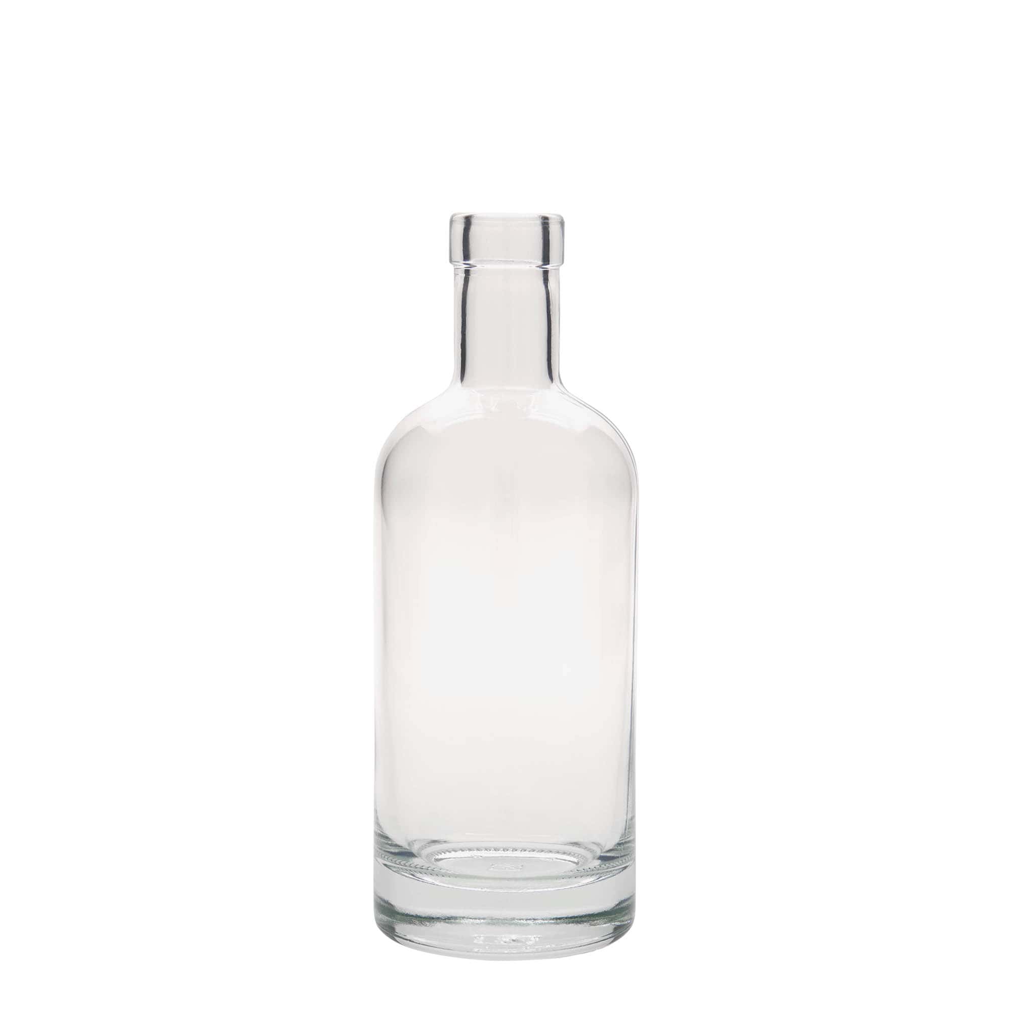 350 ml glass bottle 'Linea Uno', opening: cork