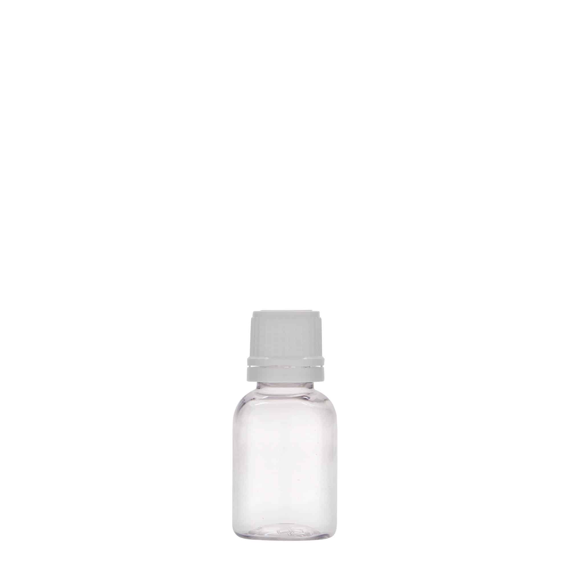 20 ml PET medicine bottle 'Easy Living', plastic, closure: DIN 18