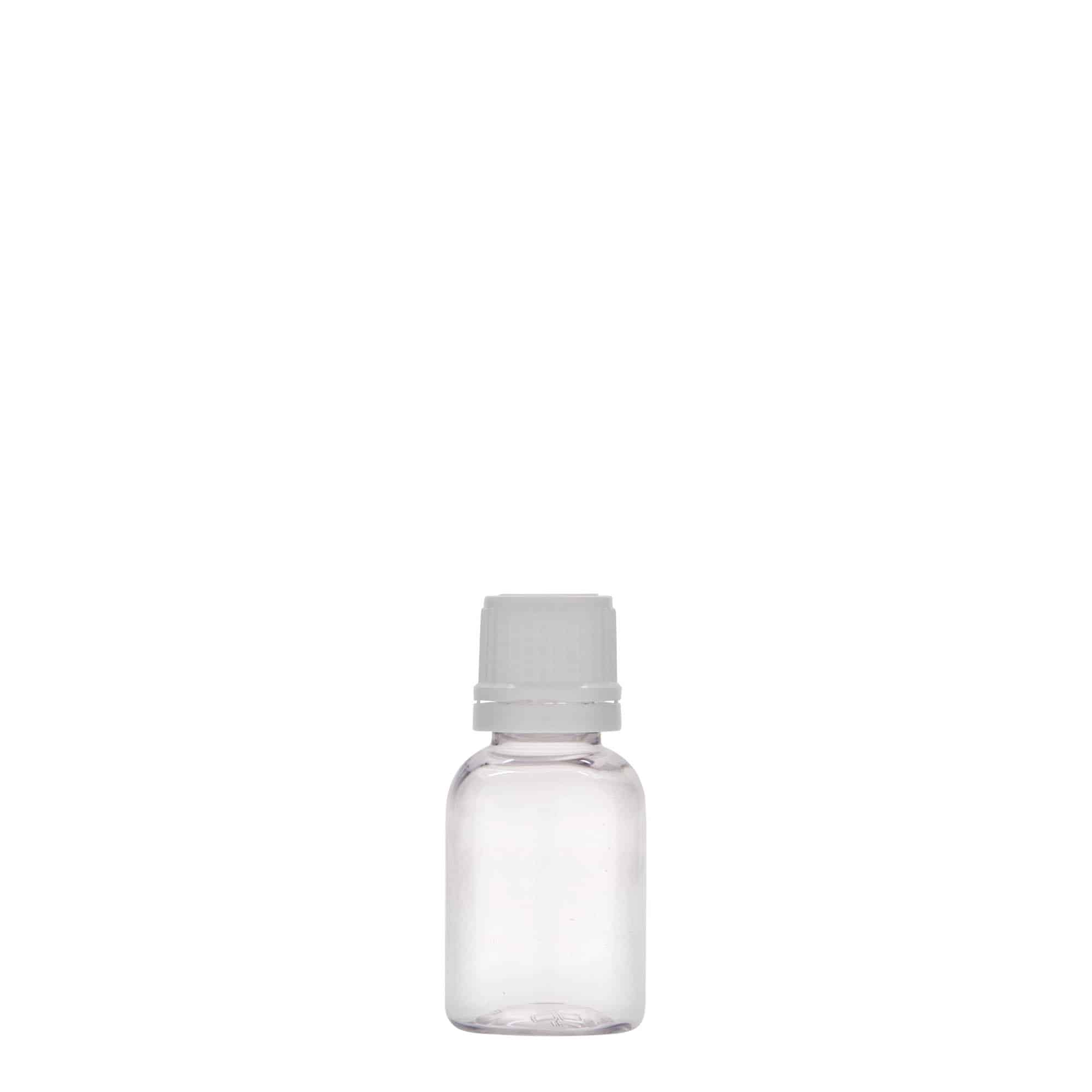 20 ml PET medical bottle 'Easy Living', plastic, opening: DIN 18