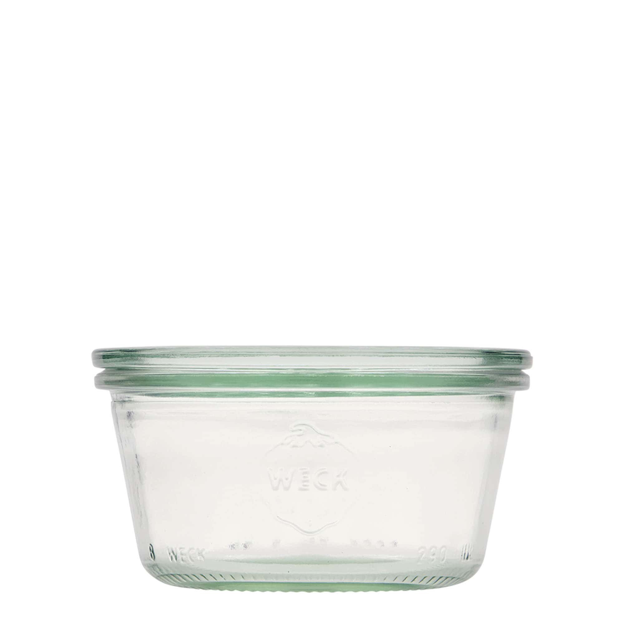 290 ml WECK inverted jar, opening: round rim