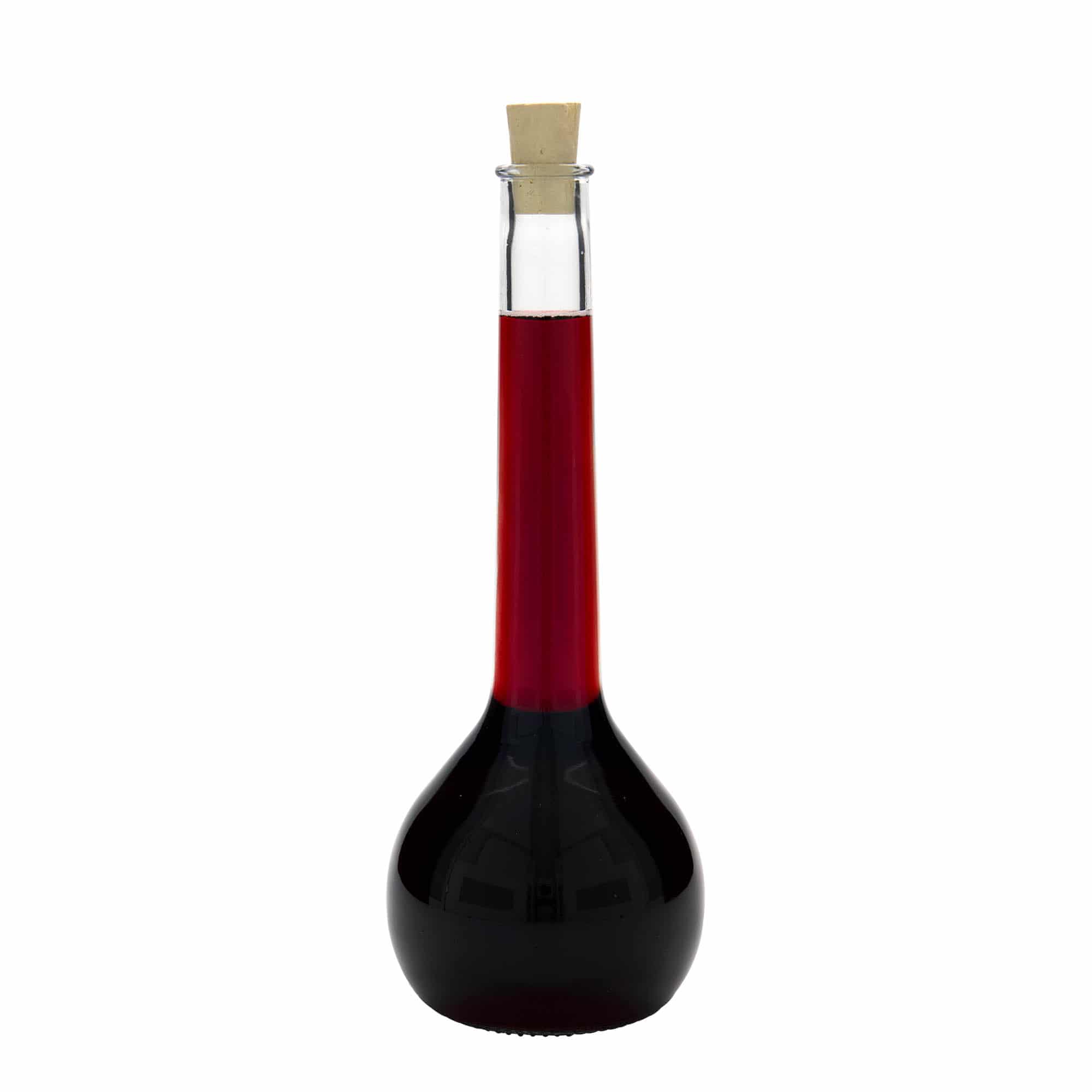 500 ml glass bottle ‘Tulipano’, opening: cork