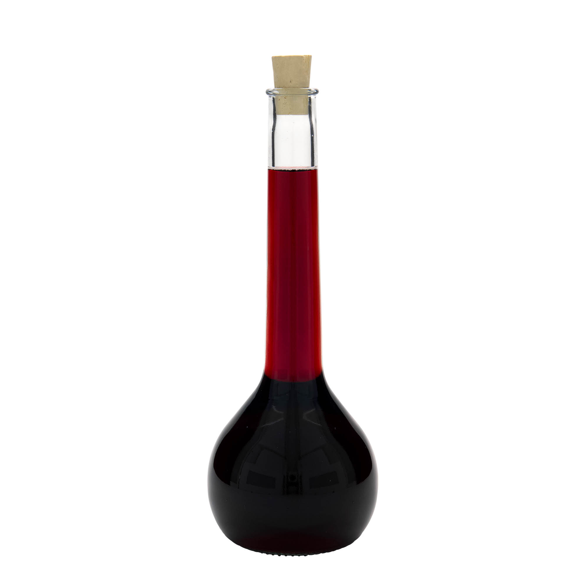 500 ml glass bottle ‘Tulipano’, opening: cork