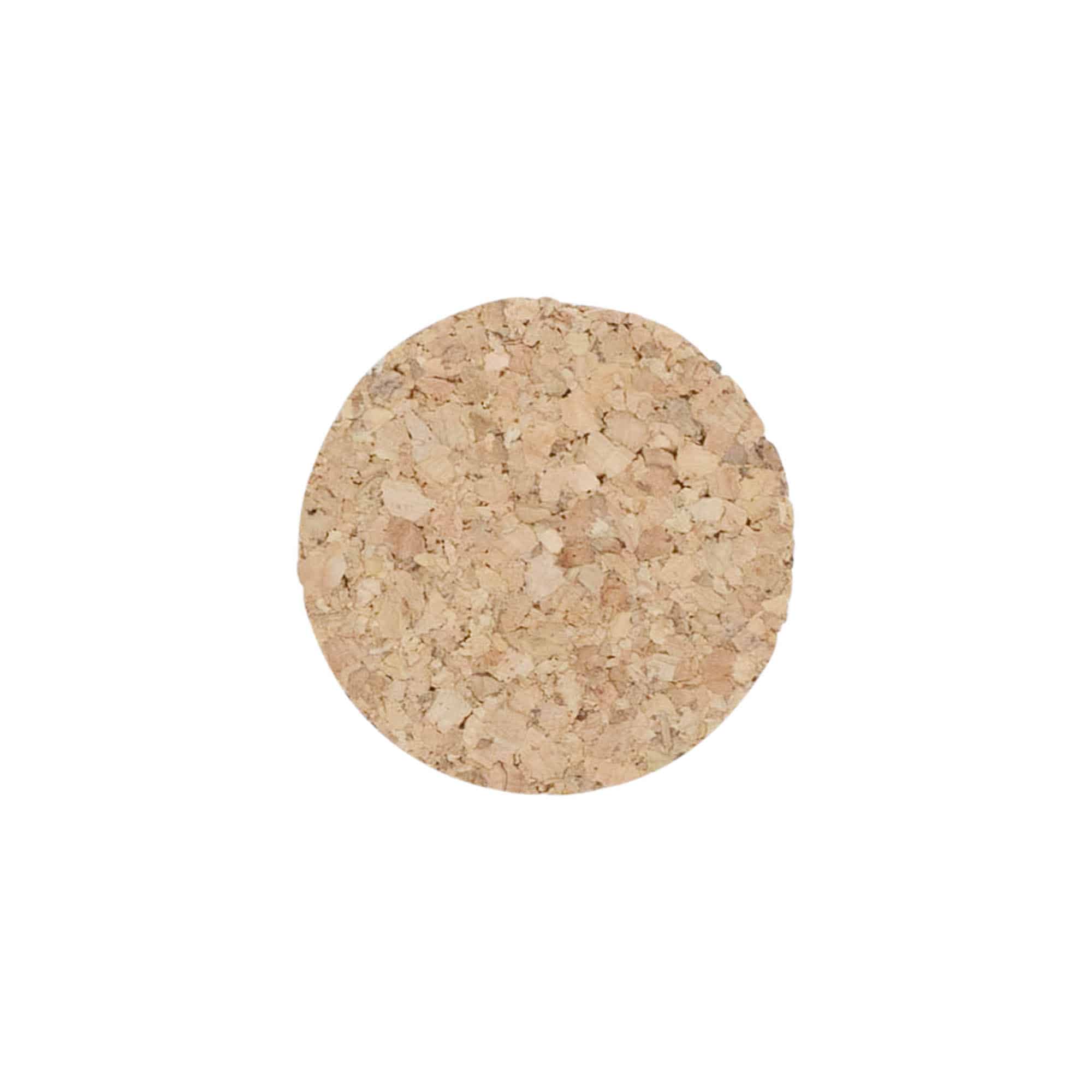 Tapered cork 38-42 x 27, press cork, beige, for opening: cork