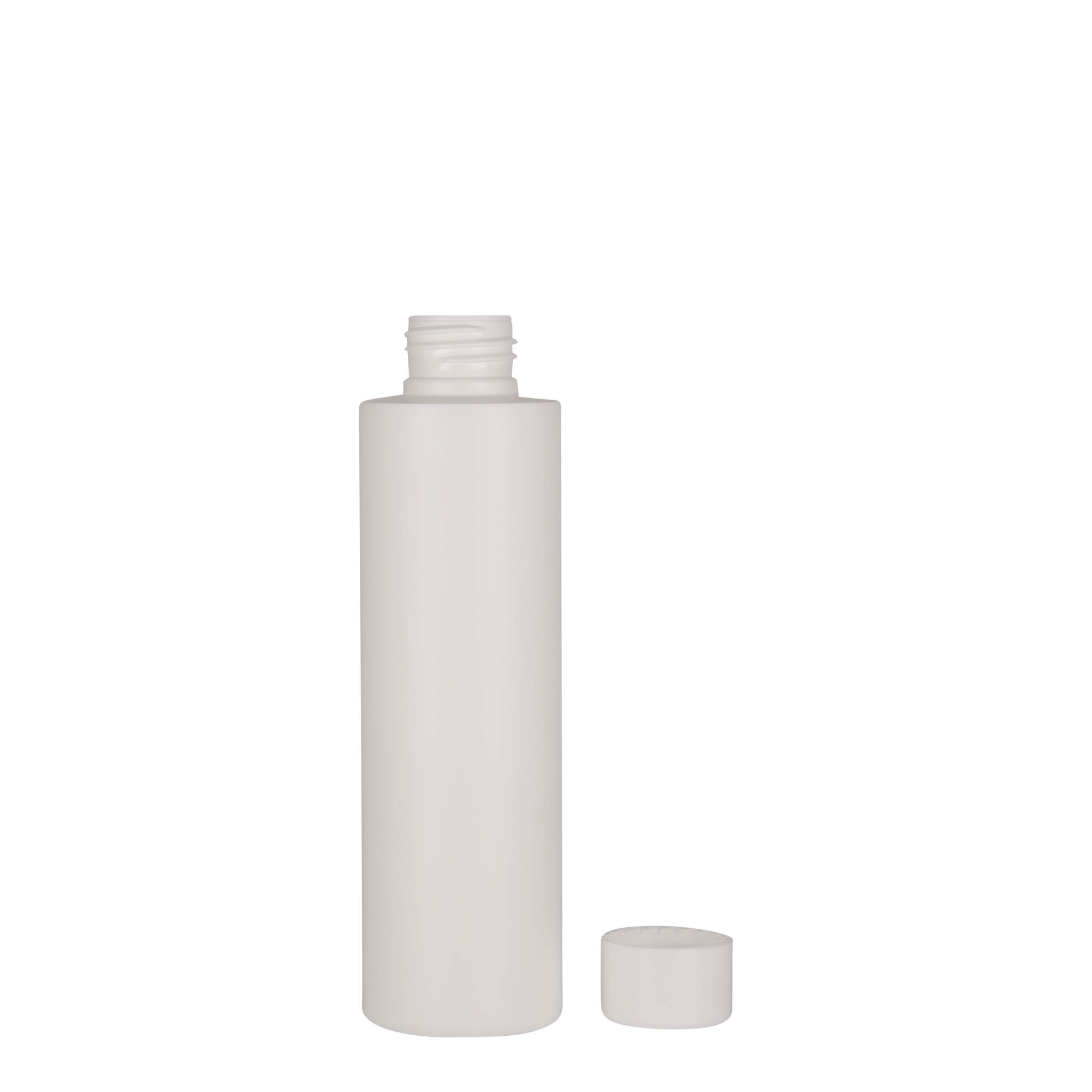 150 ml plastic bottle 'Pipe', HDPE, white, opening: 24/410 150 ml plastic bottle 'Pipe', HDPE, white, opening: 24/410