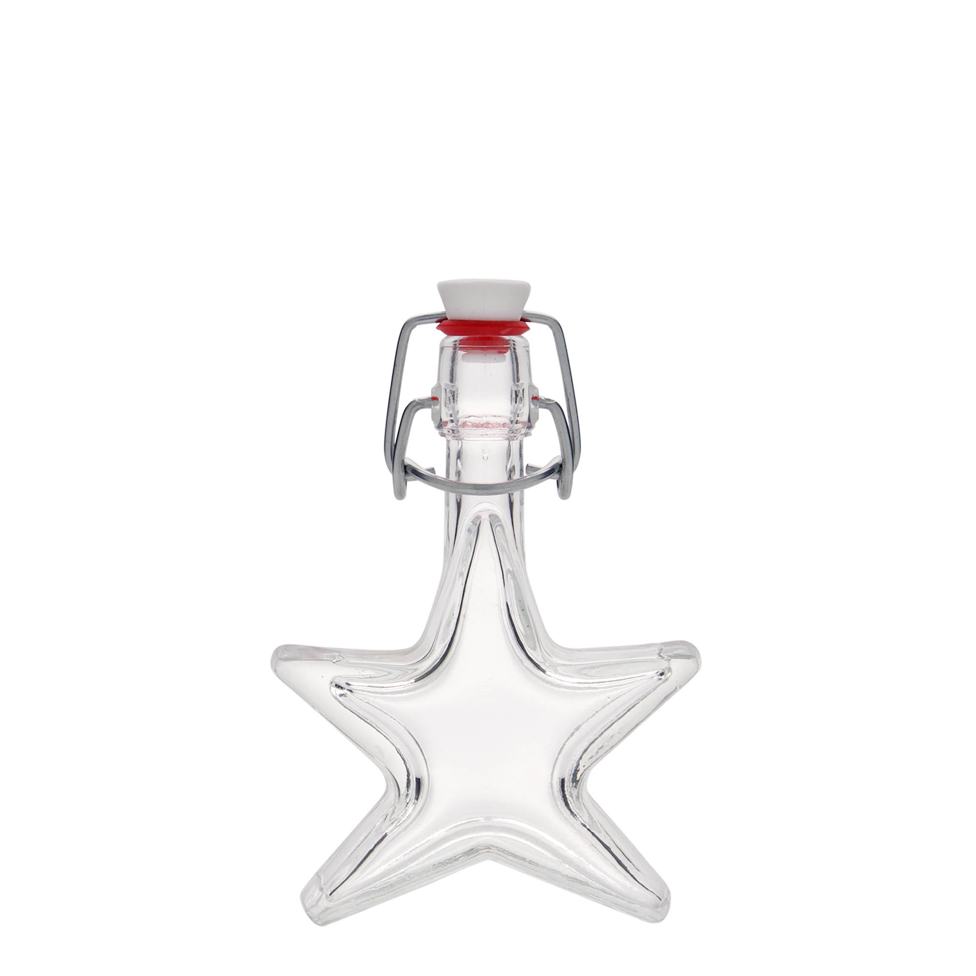 40 ml glass bottle 'Star', opening: swing top closure 40 ml glass bottle 'Star', opening: swing top closure
