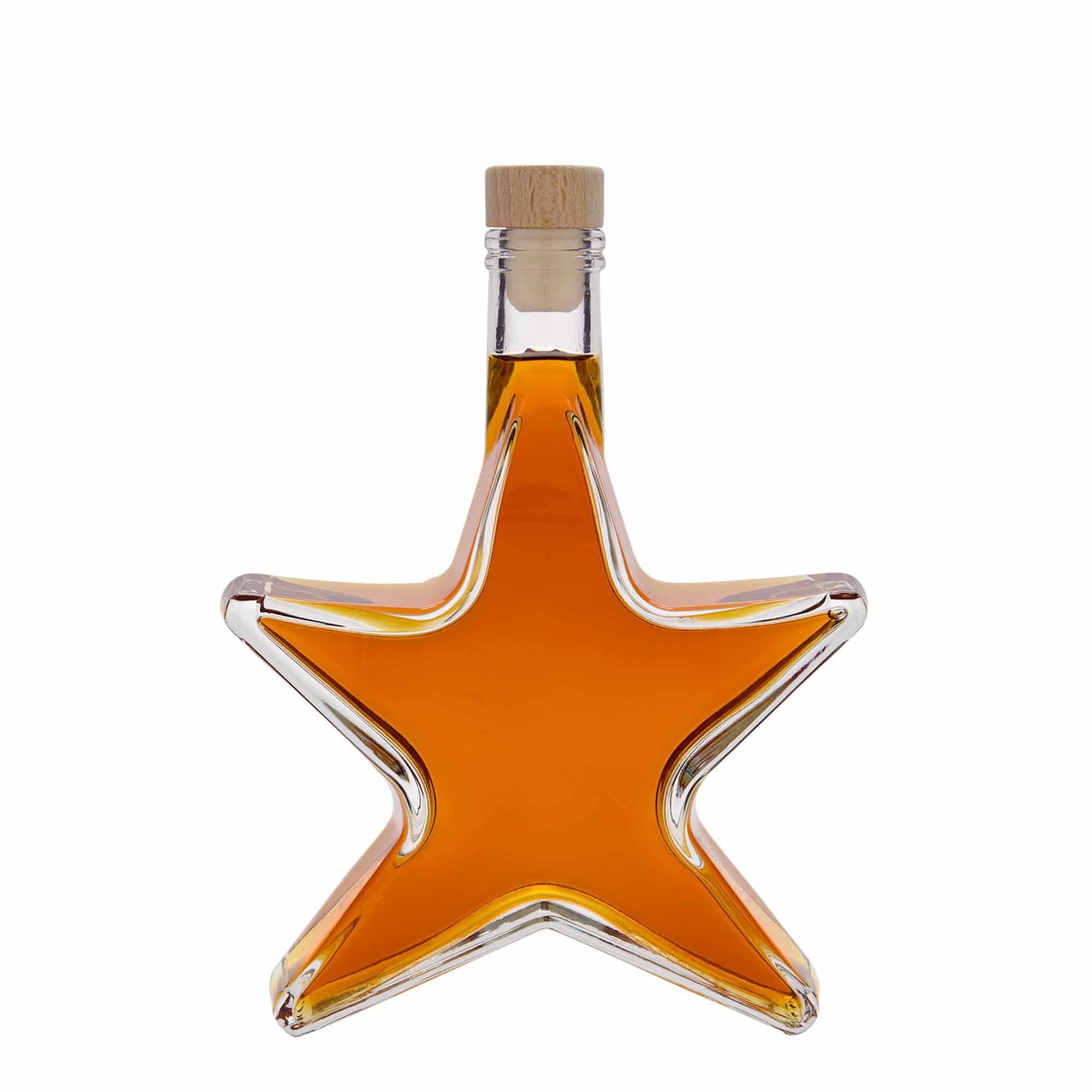 350 ml glass bottle 'Star', closure: cork