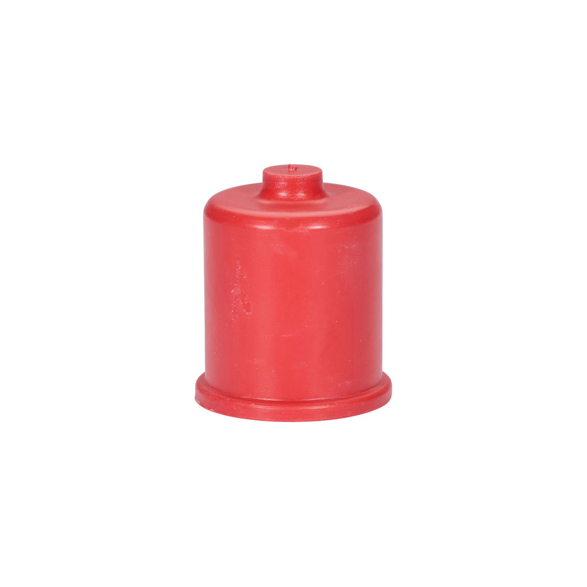 Bridge cap type 3, rubber, red