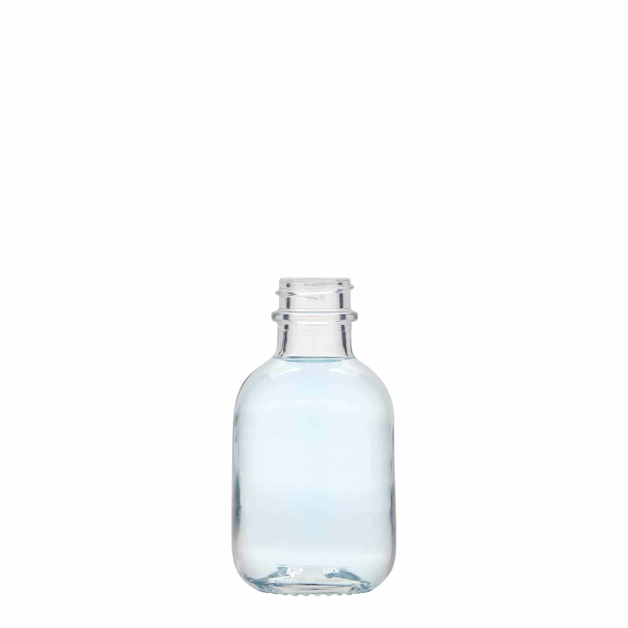 50 ml glass bottle 'Lotto', opening: GPI 22 50 ml glass bottle 'Lotto', opening: GPI 22