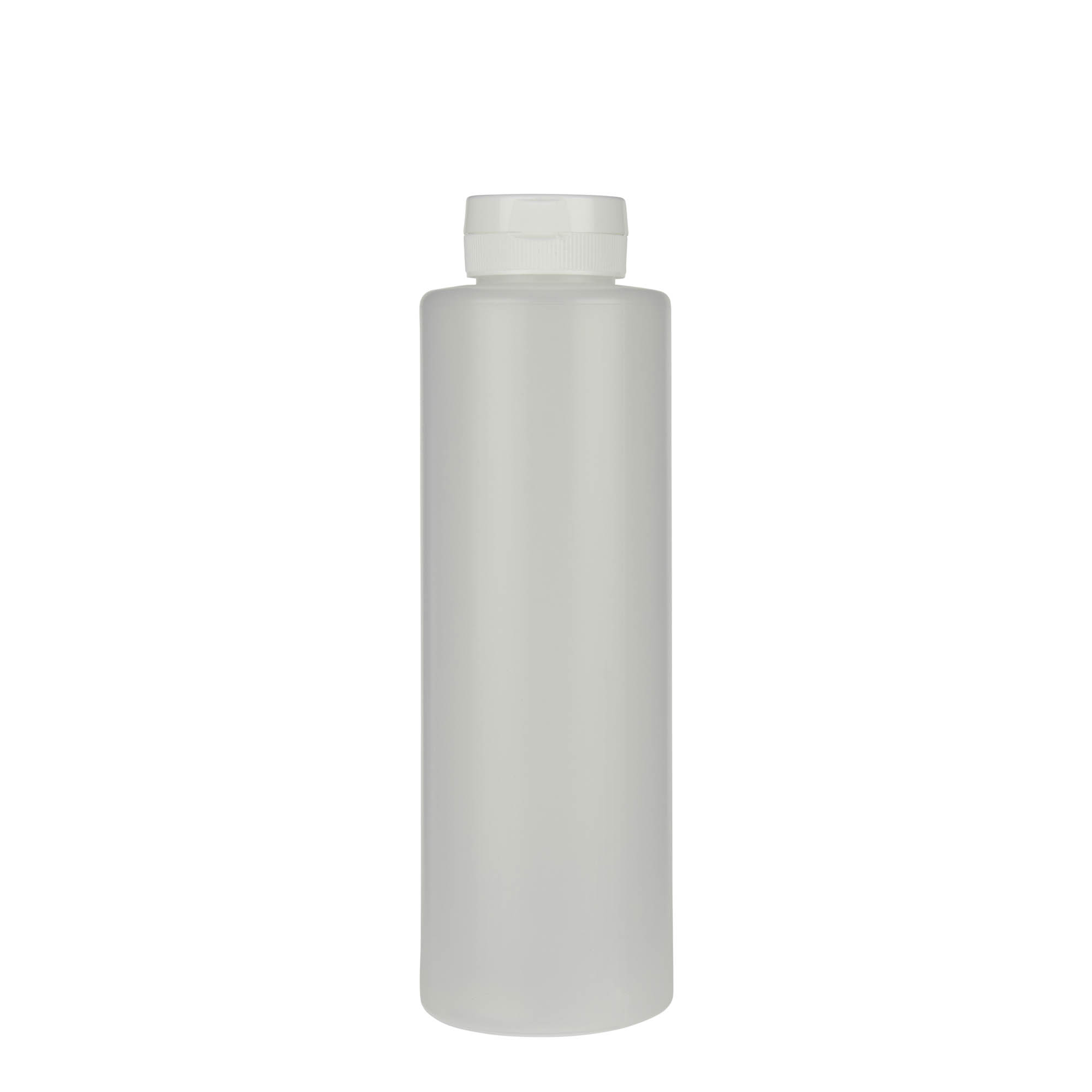 500 ml sauce bottle, LDPE plastic, natural, opening: 38/400 500 ml sauce bottle, LDPE plastic, natural, opening: 38/400