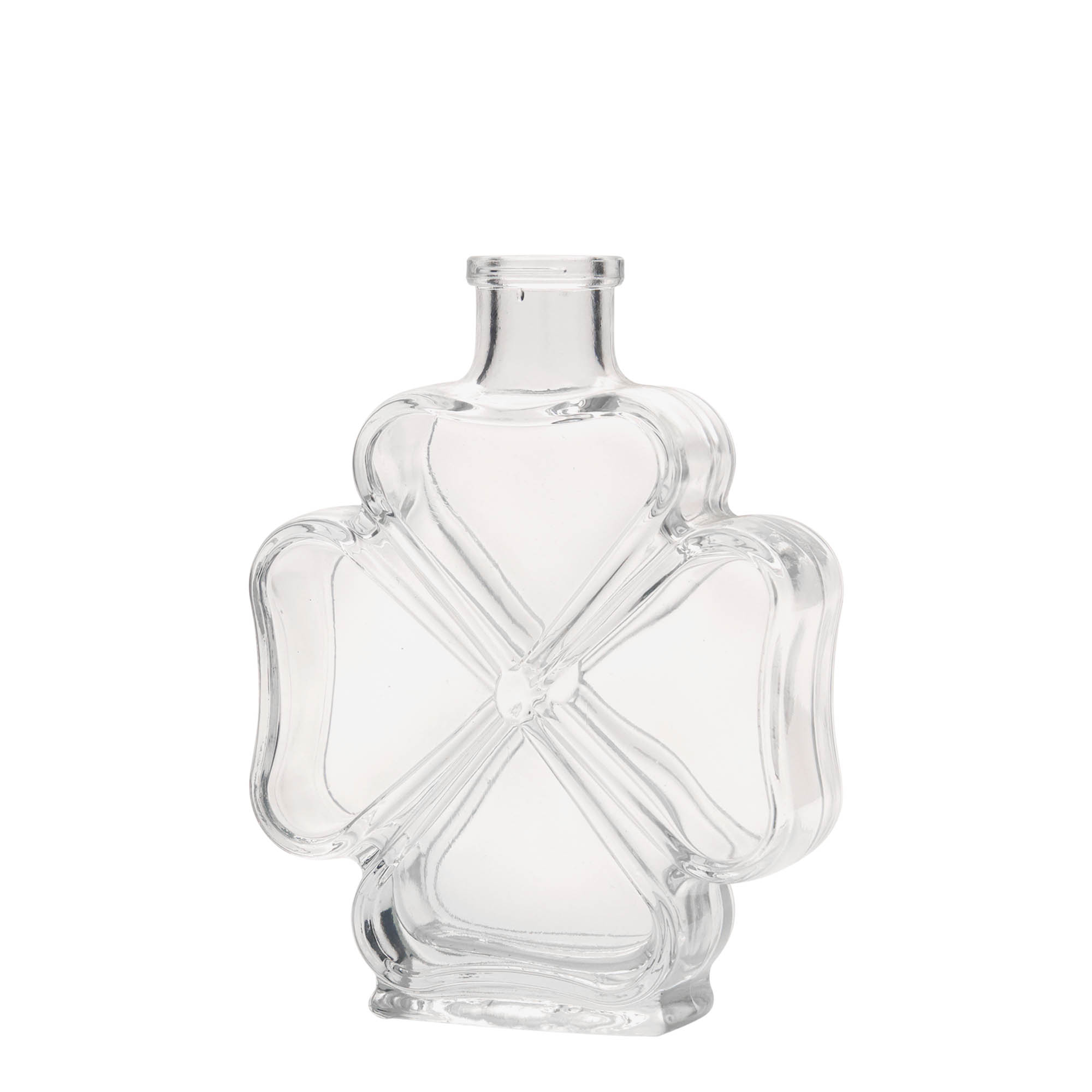 200 ml glass bottle ‘Cloverleaf’, opening: cork