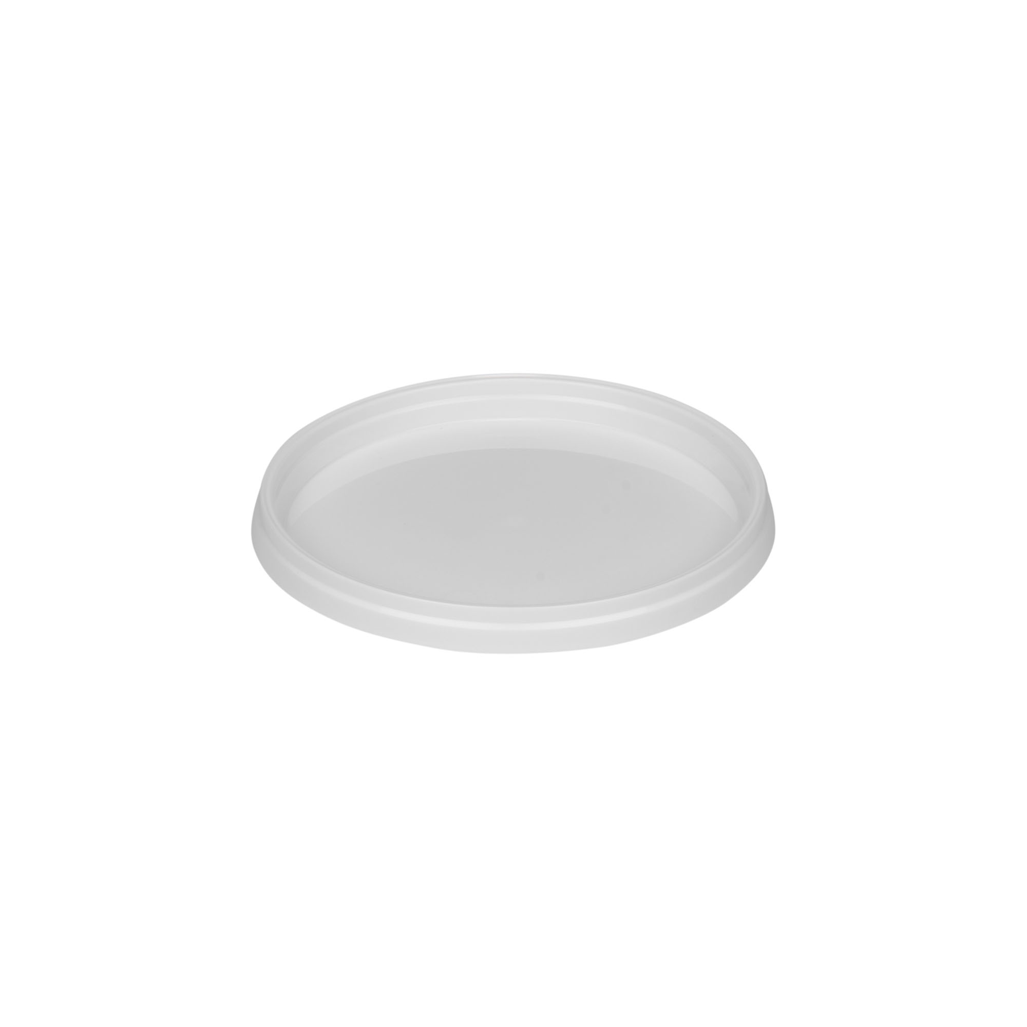 Lid for 0.6 l bucket, PP plastic, white
