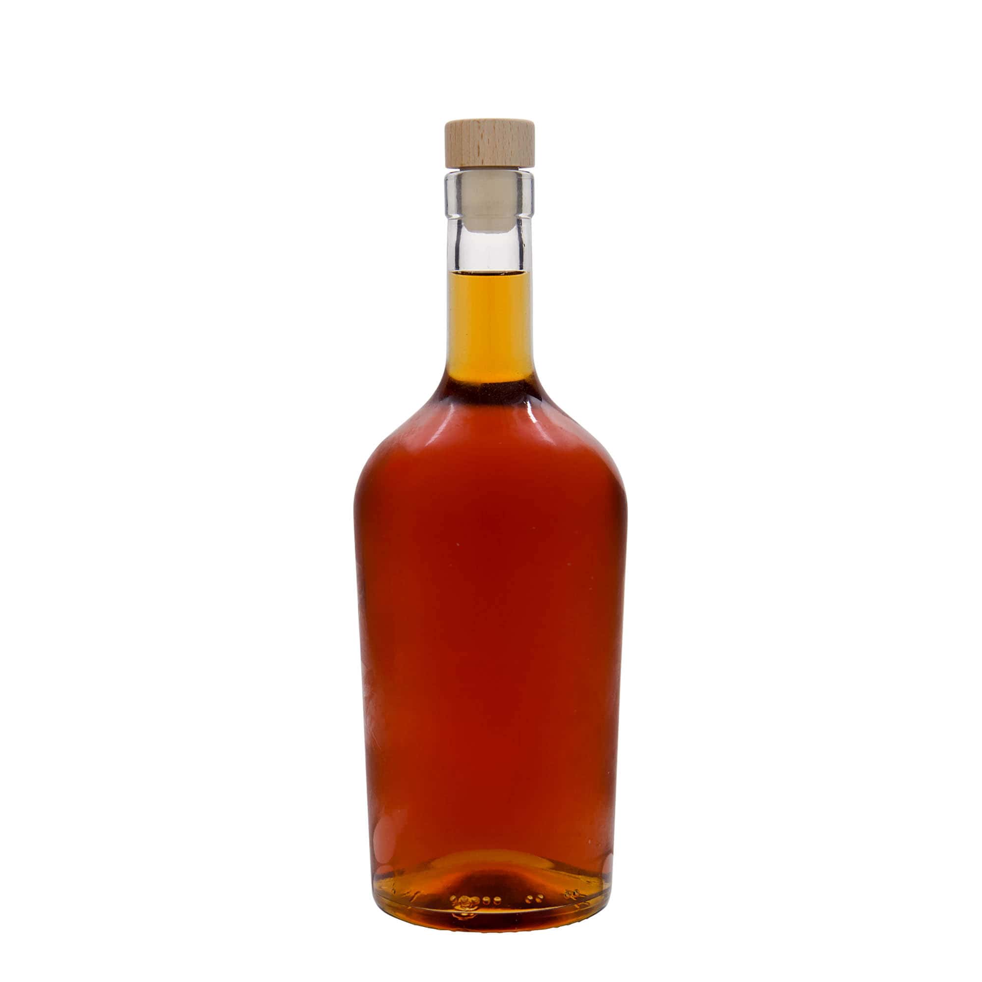 700 ml glass bottle 'Margarethe', opening: cork