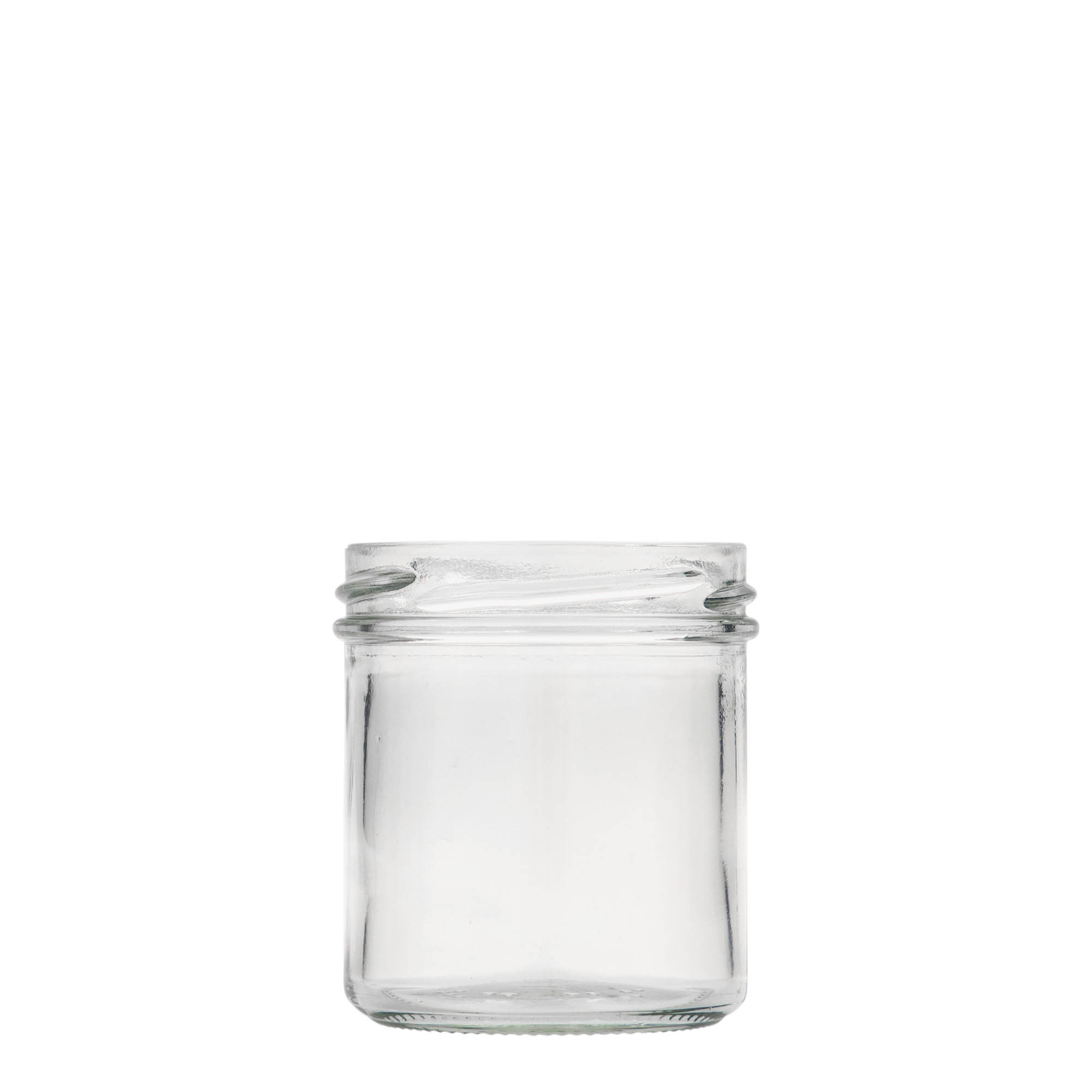 165 ml tall straight-sided jar, opening: Twist-Off (TO 66) 165 ml tall straight-sided jar, opening: Twist-Off (TO 66)