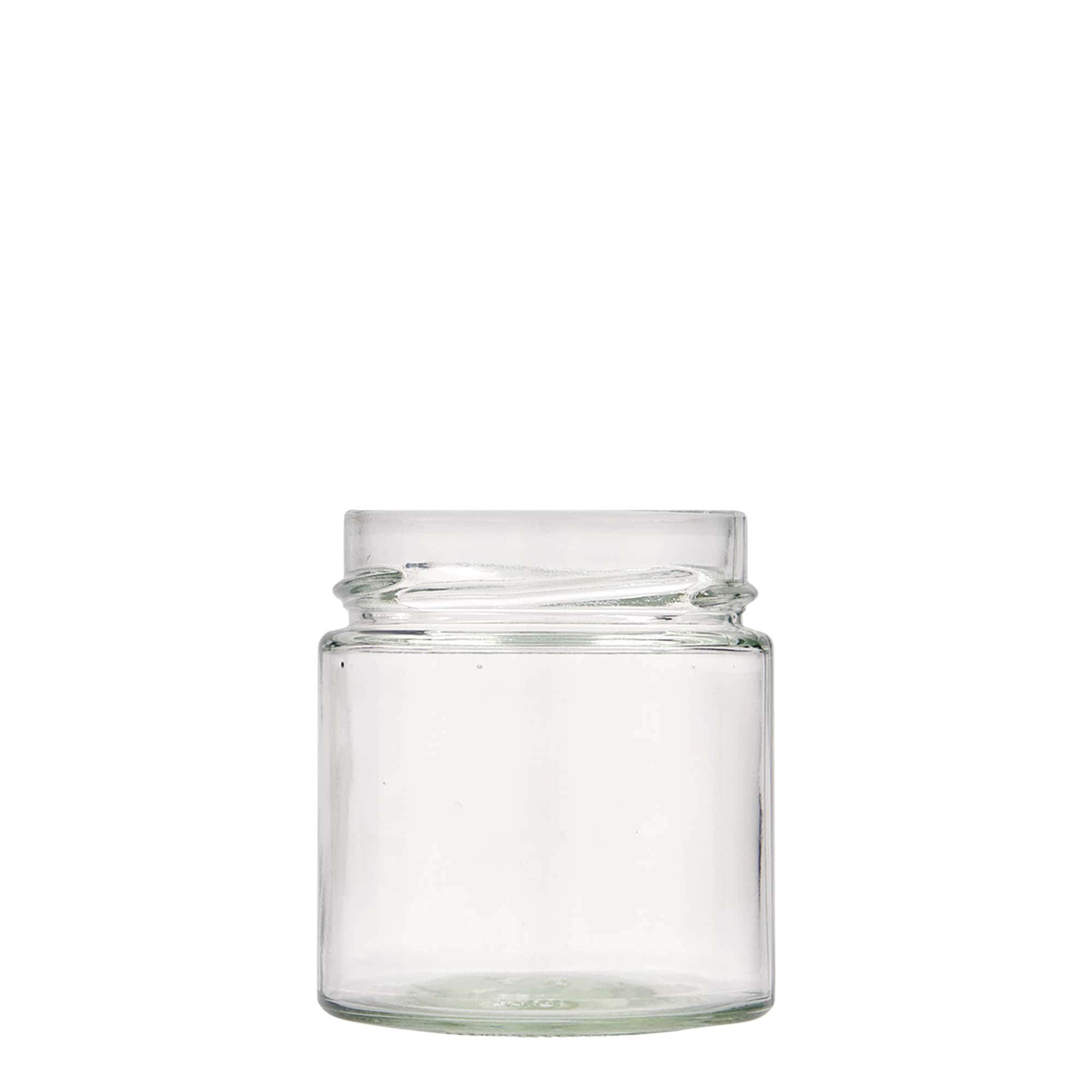 220 ml round glass 'Aurora', opening: Deep-Twist-Off (DTO 66)