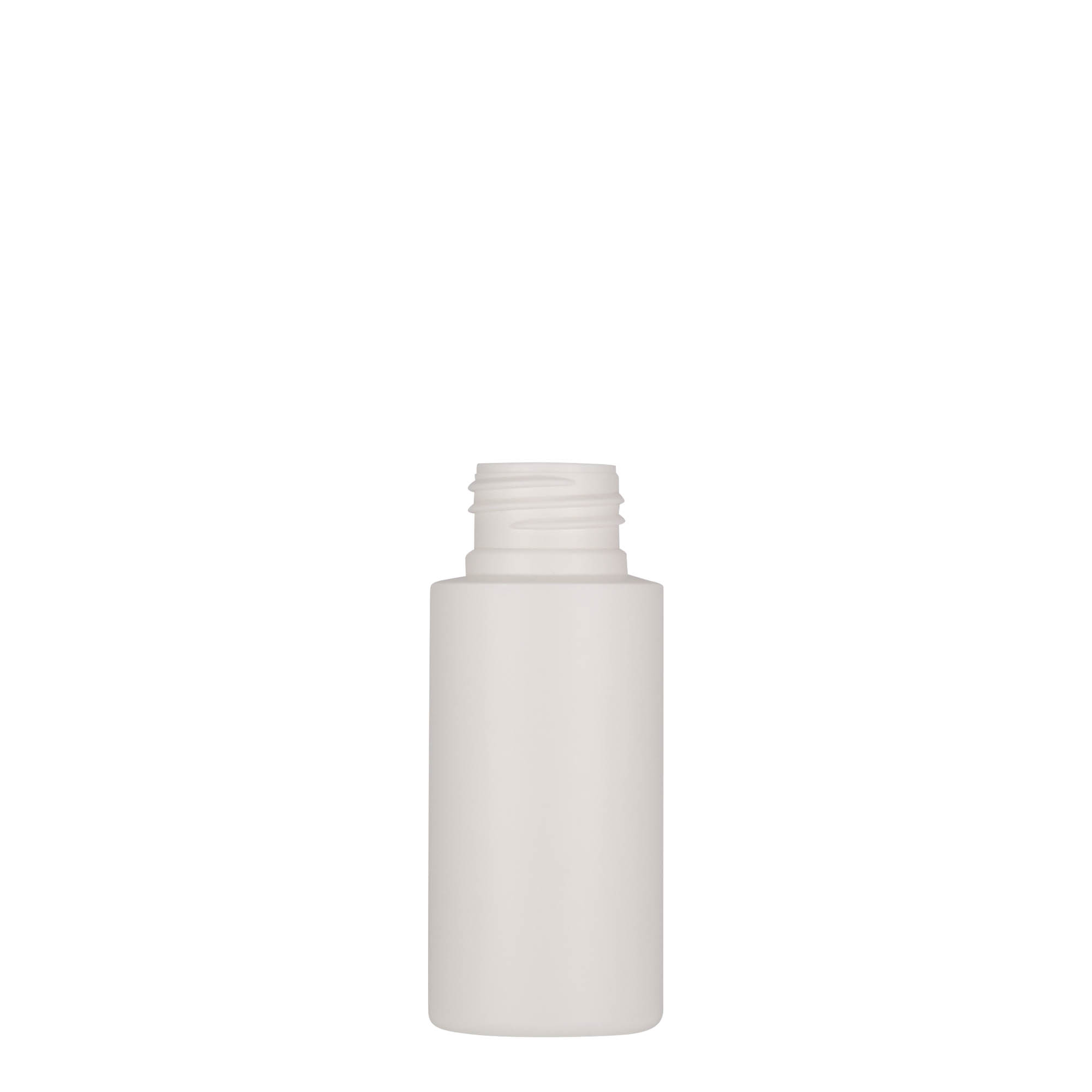 50 ml plastic bottle 'Pipe', HDPE, white, opening: 24/410