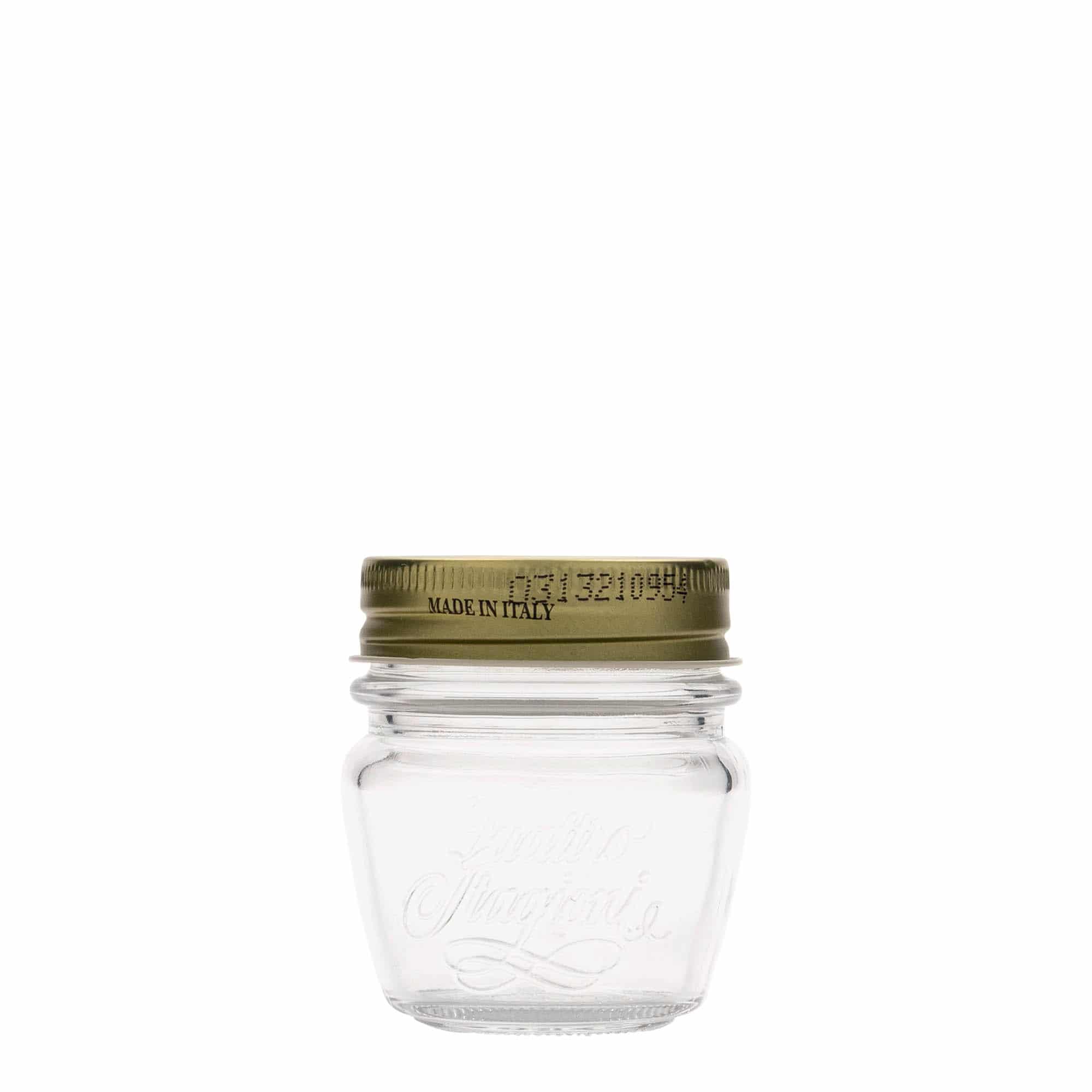 80 ml decorative jar 'Quattro Stagioni', closure: screw cap