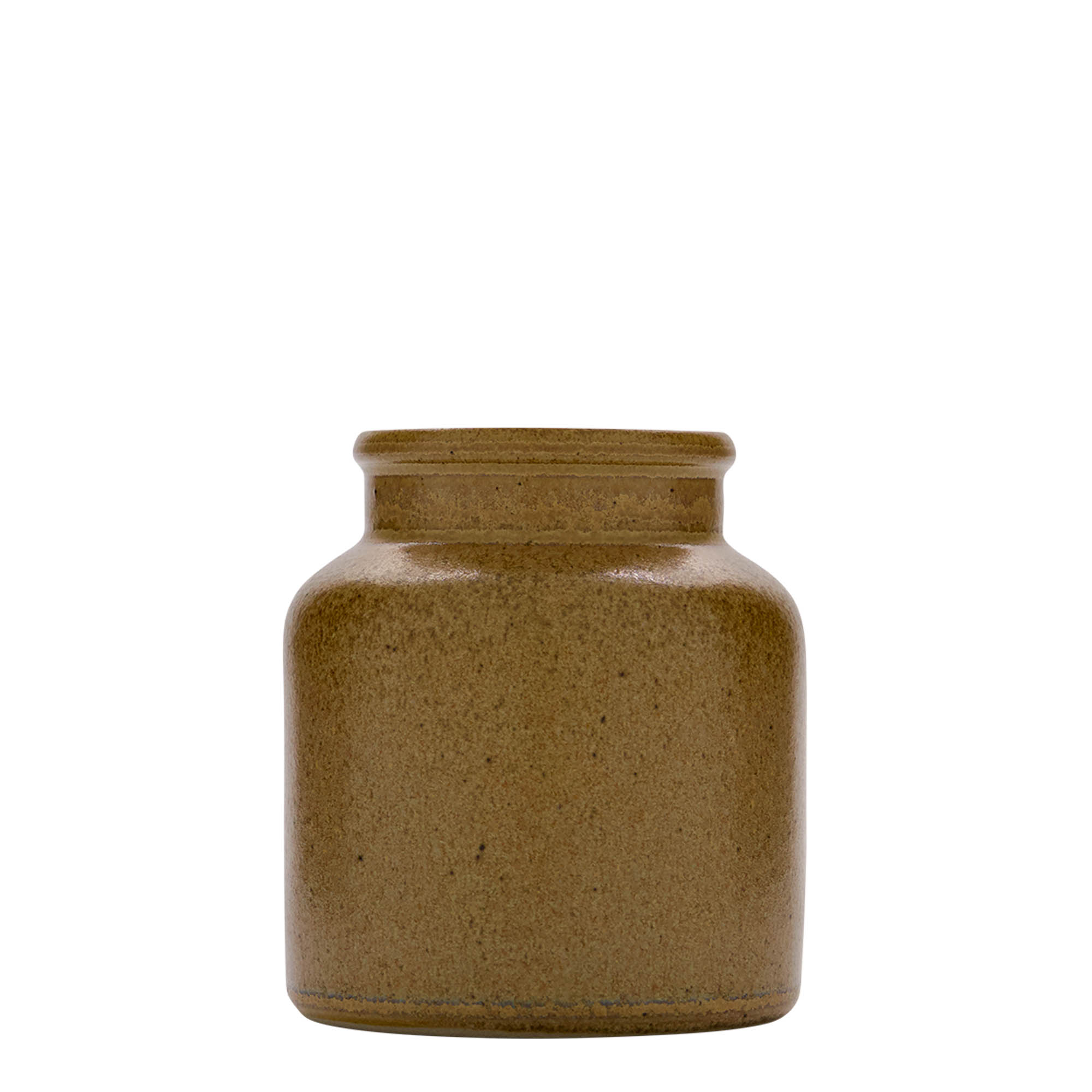 270 ml stoneware pot, ceramic, brown-crystal, opening: slip lid 270 ml stoneware pot, ceramic, brown-crystal, opening: slip lid