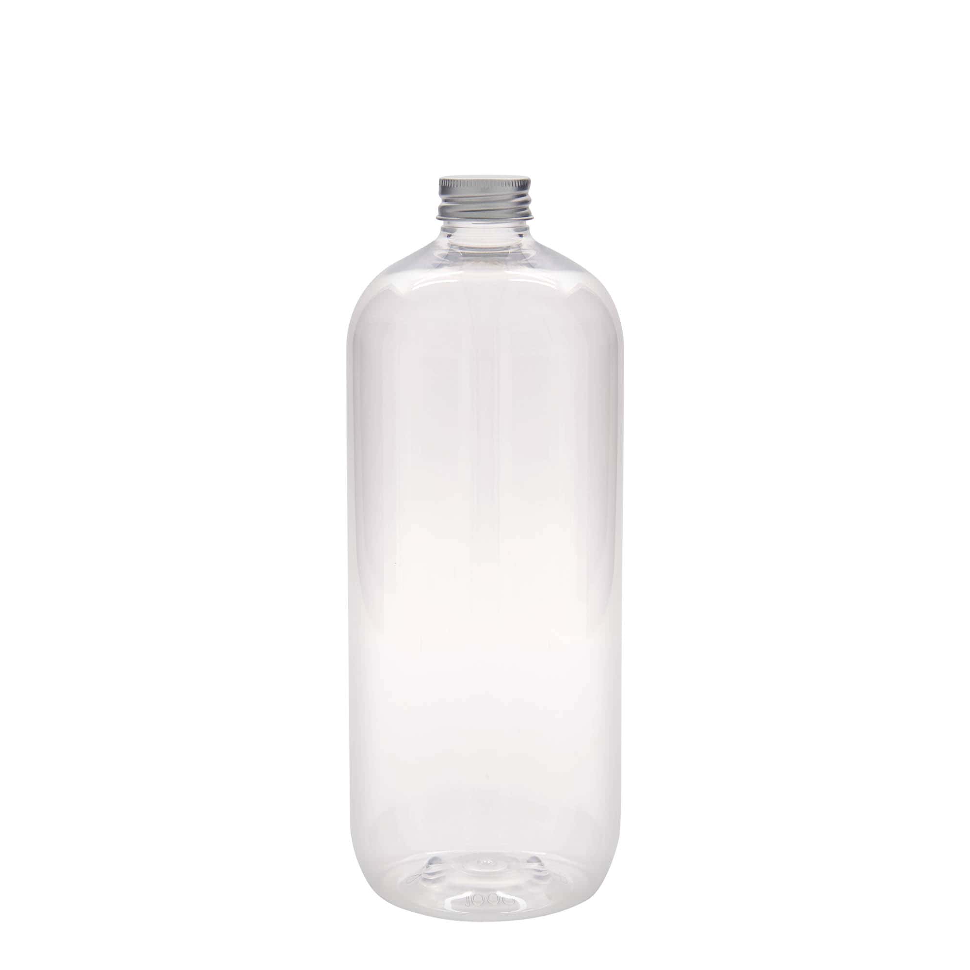 1,000 ml PET bottle 'Boston', plastic, closure: GPI 28/410
