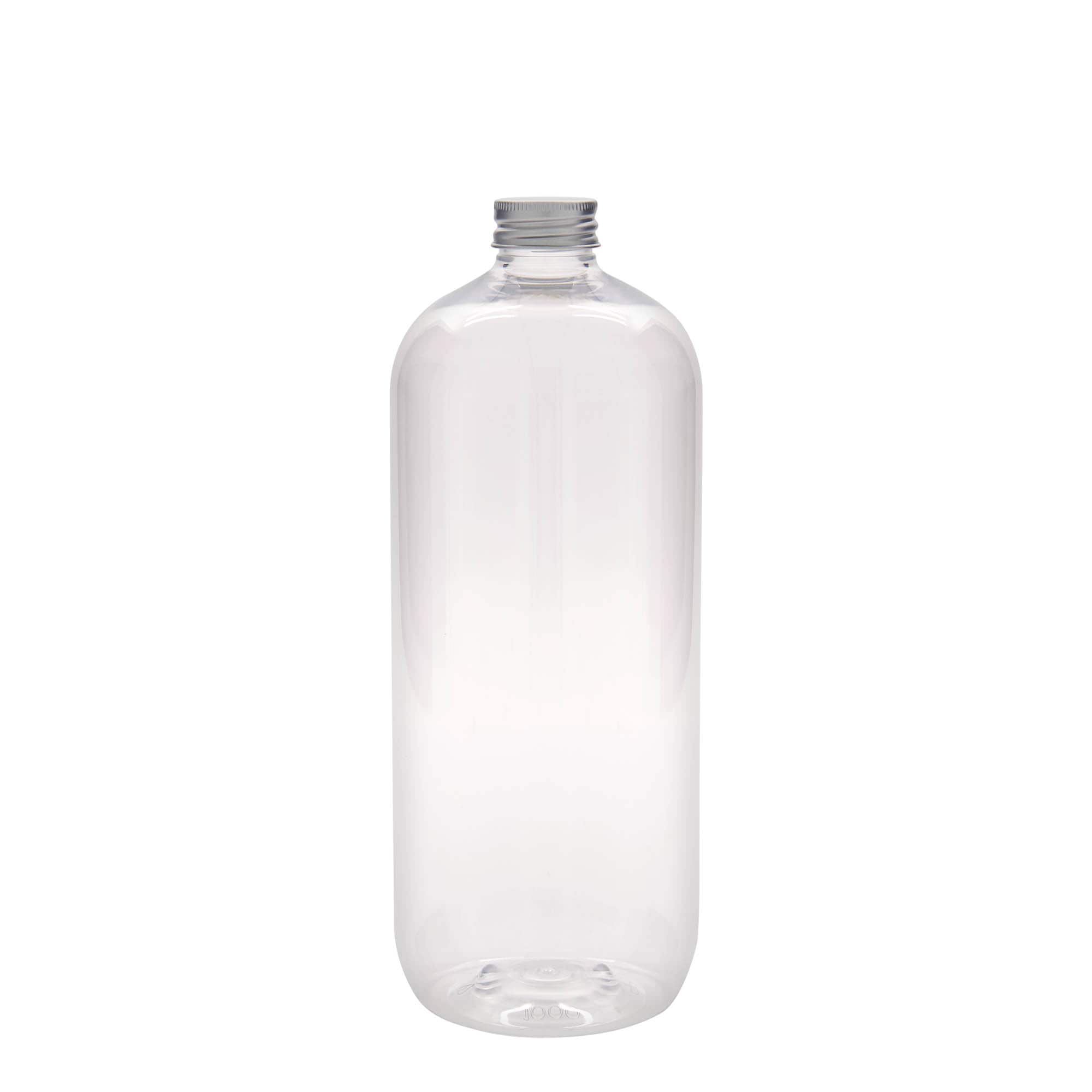 1,000 ml PET bottle 'Boston', plastic, opening: 28/410
