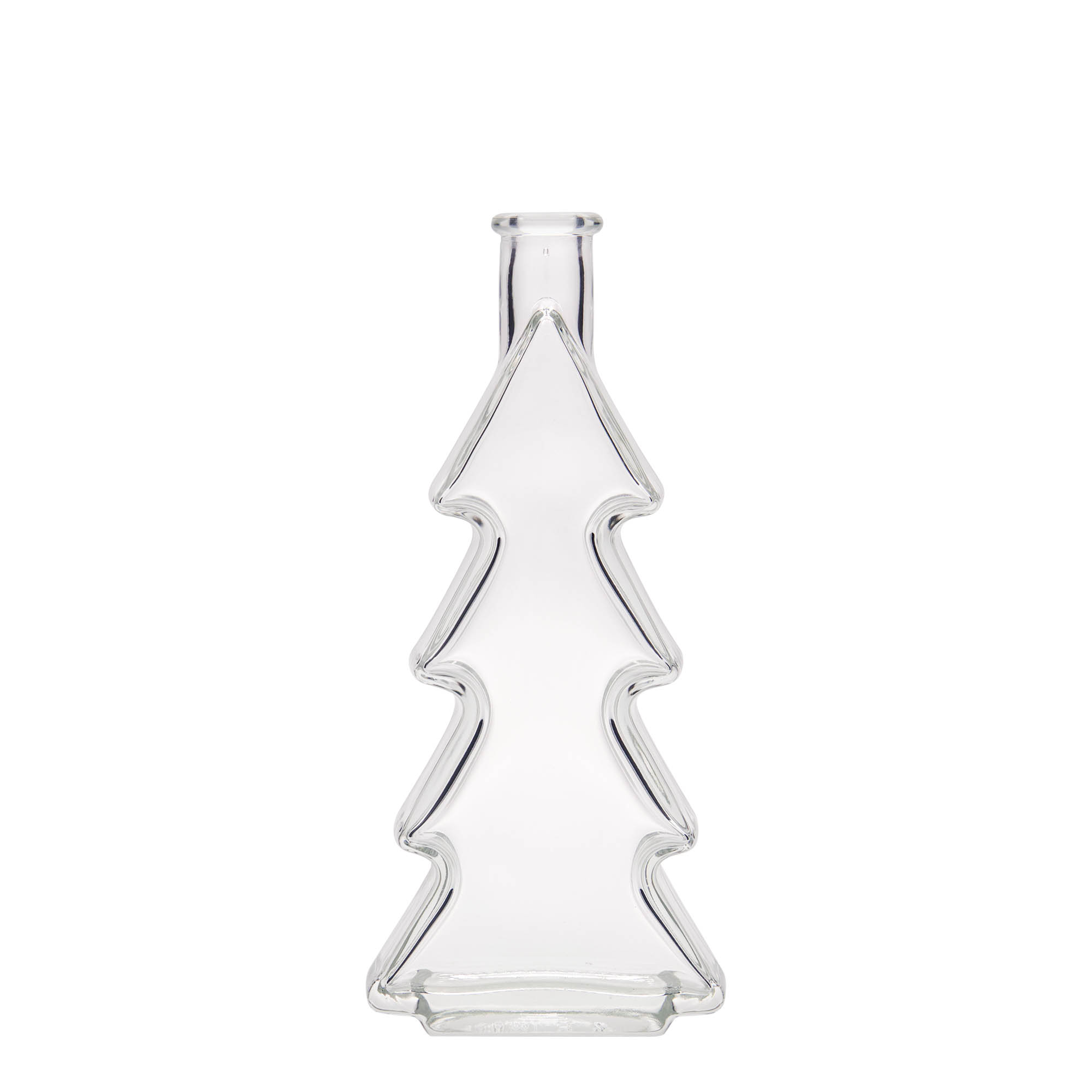200 ml glass bottle 'Christmas tree', opening: cork