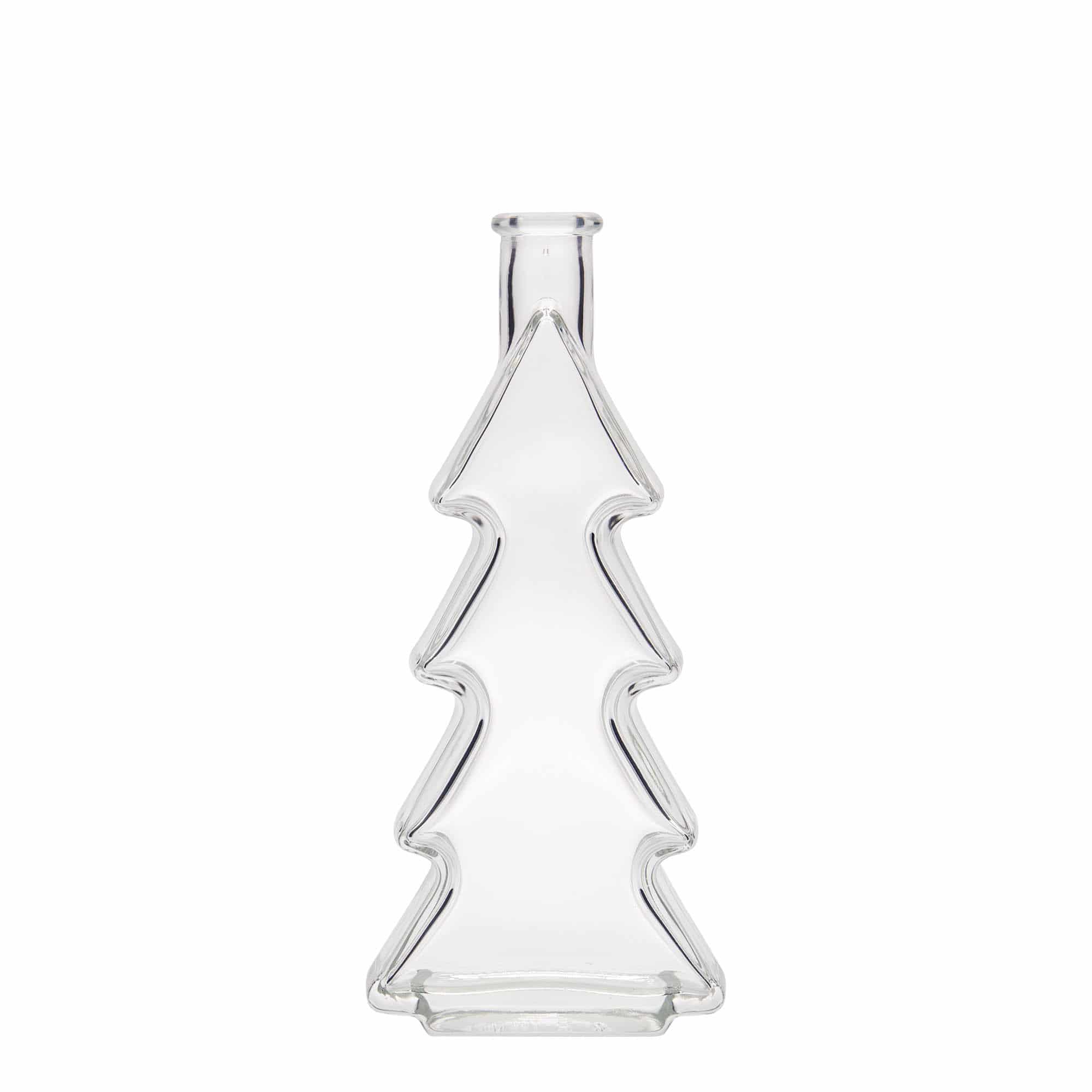 200 ml glass bottle 'Christmas tree', opening: cork