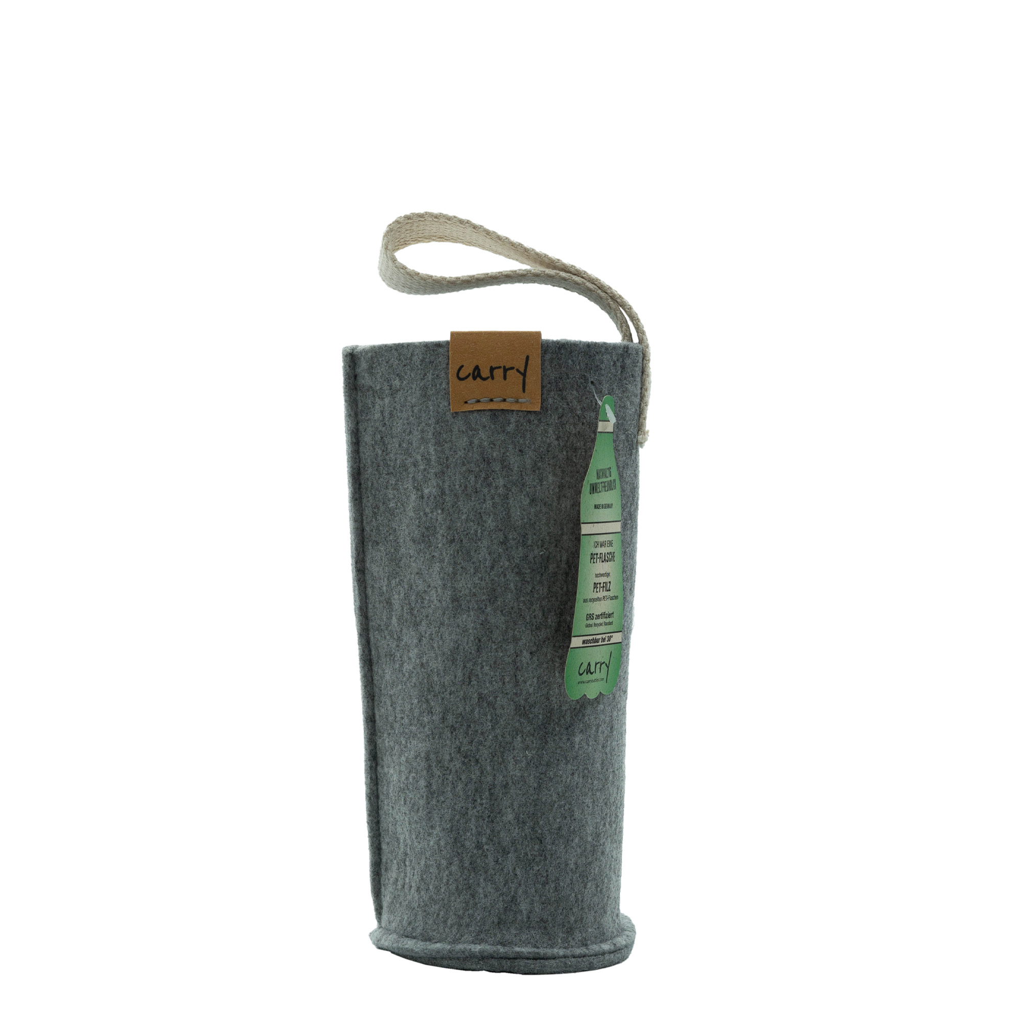 CARRY Sleeve, textile, grey CARRY Sleeve, textile, grey