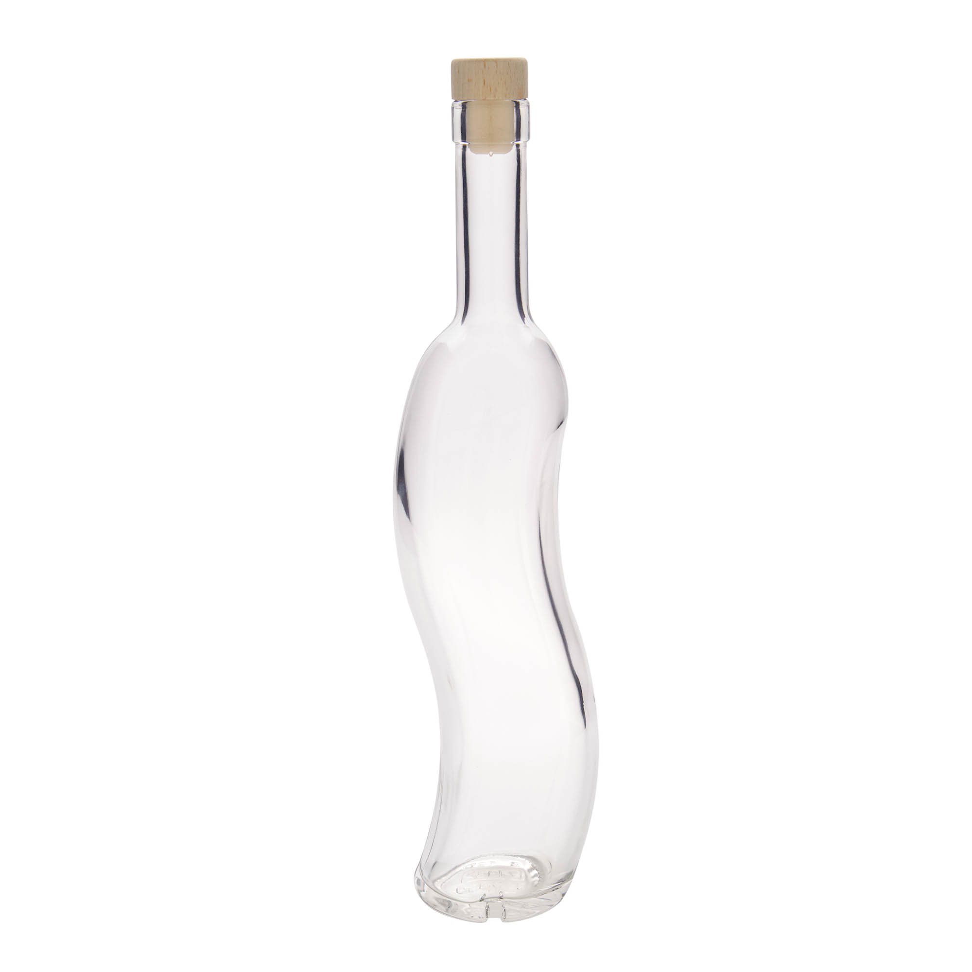 500 ml glass bottle 'La-Ola', semi-round, opening: cork 500 ml glass bottle 'La-Ola', semi-round, opening: cork