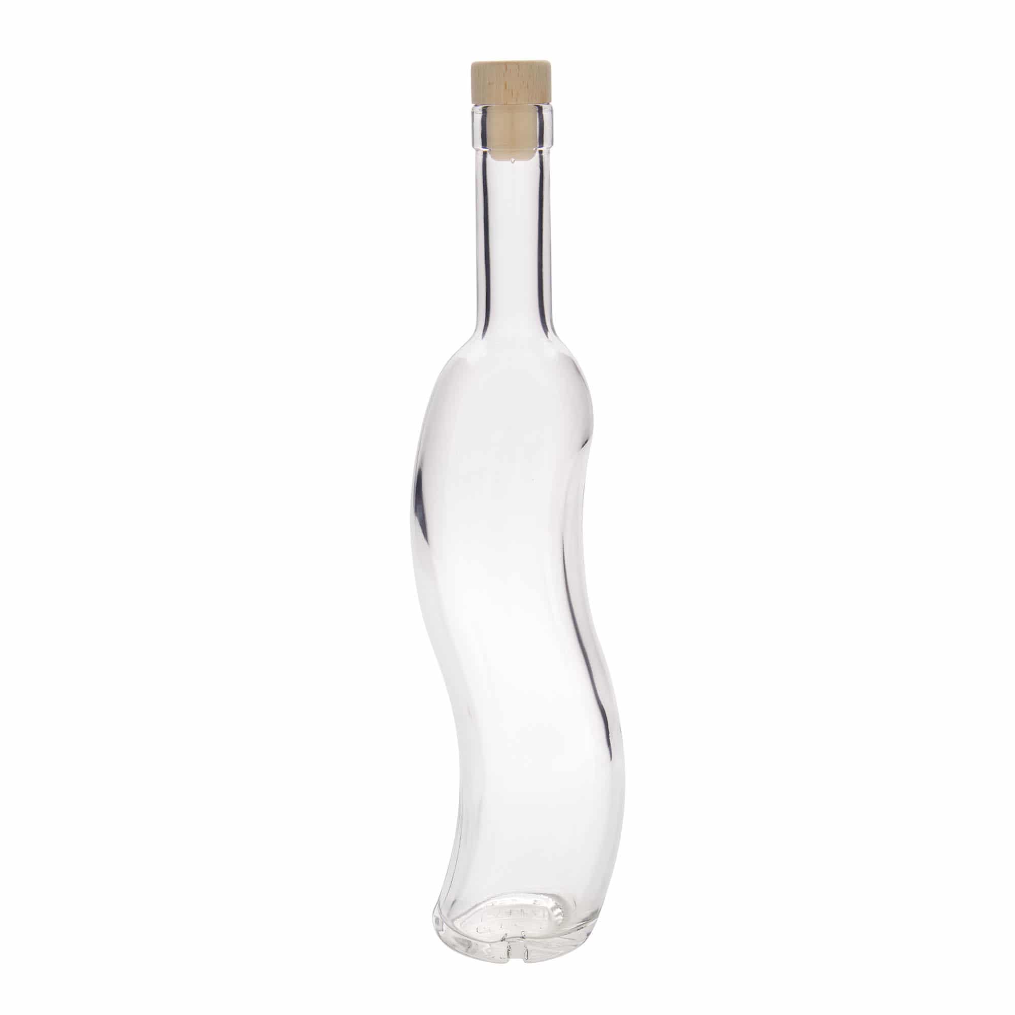 500 ml glass bottle 'La-Ola', semi-round, opening: cork