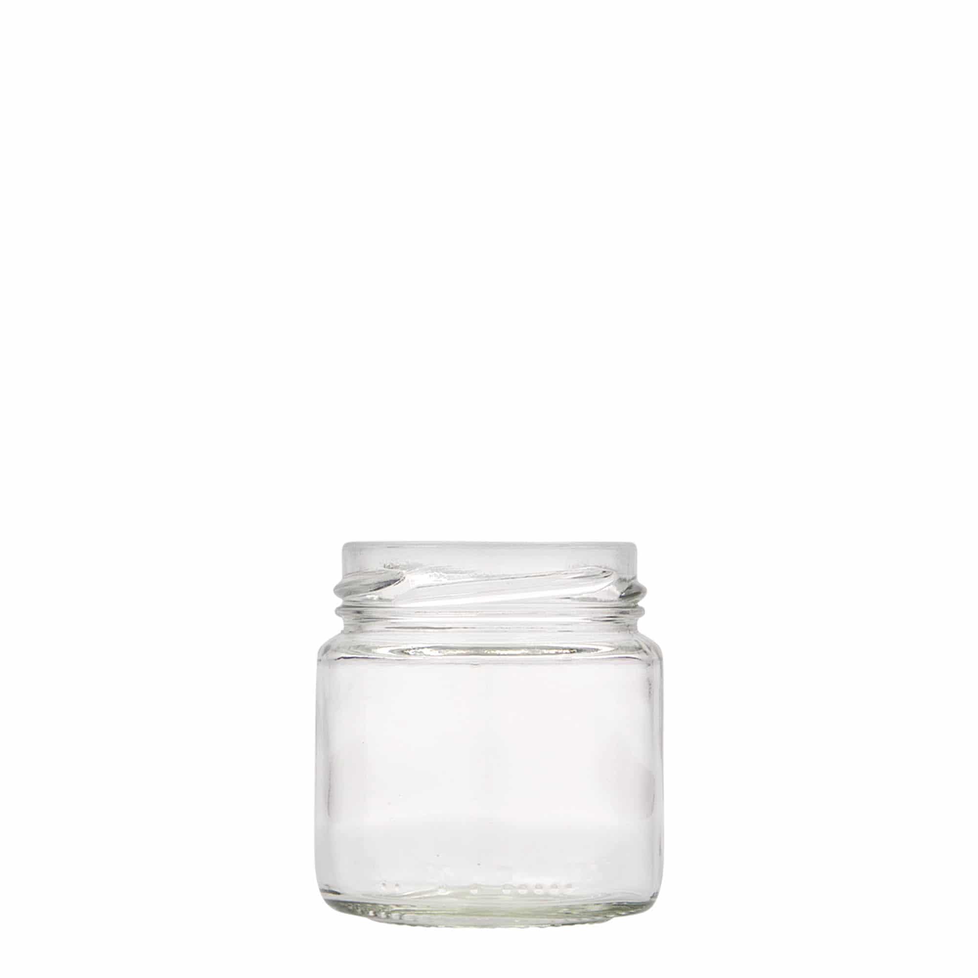 106 ml round glass, opening: Twist-off (TO 53)