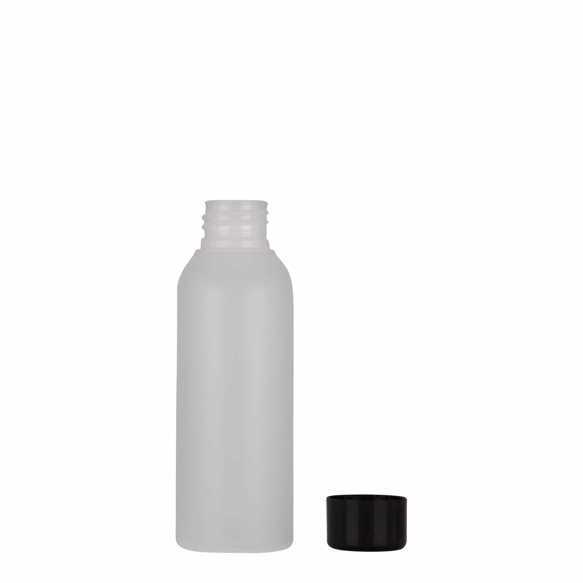 100 ml plastic bottle 'Tuffy', HDPE, natural, opening: 24/410 100 ml plastic bottle 'Tuffy', HDPE, natural, opening: 24/410