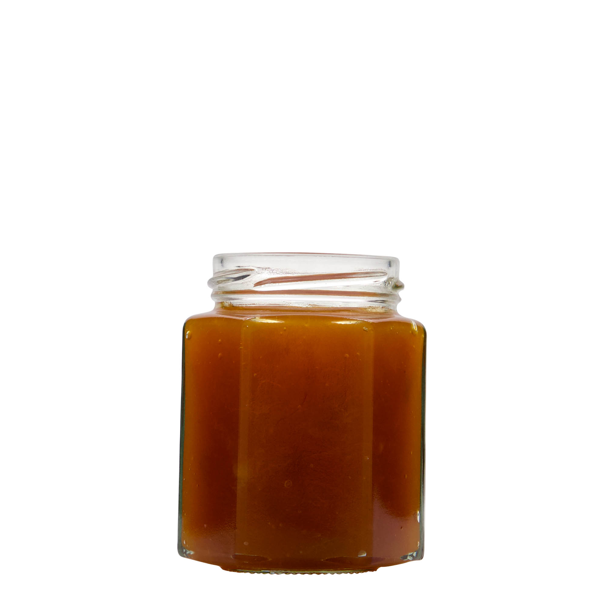 191 ml hexagonal glass, opening: Twist-off (TO 58)