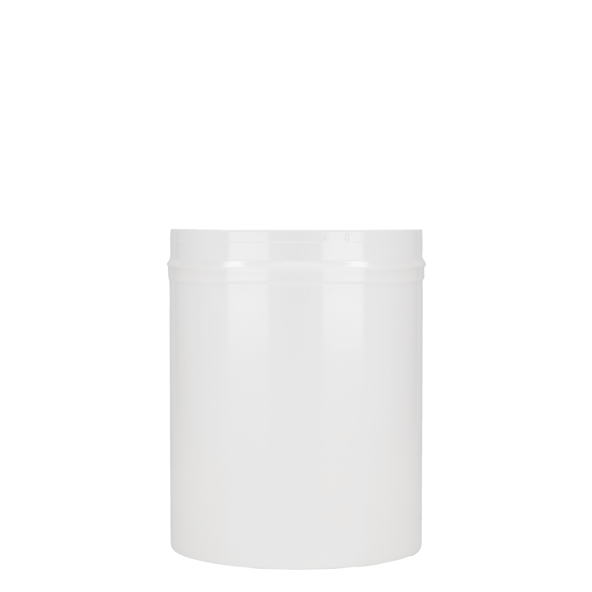 1,240 ml dispenser bottle ‘Securibox’, PP plastic, white, opening: screw cap