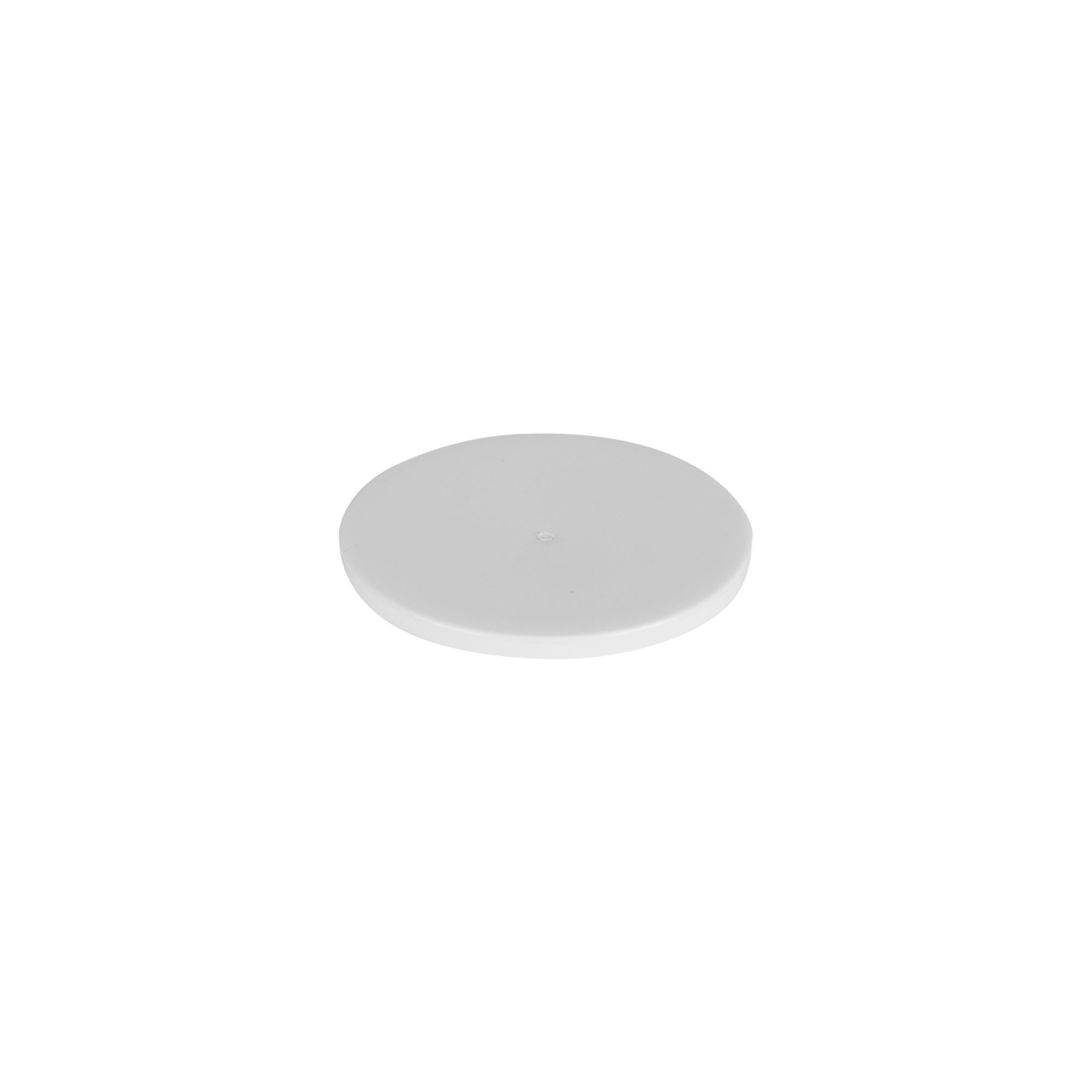 Cover disc for 15 ml ‘Bianca’, PP plastic, white