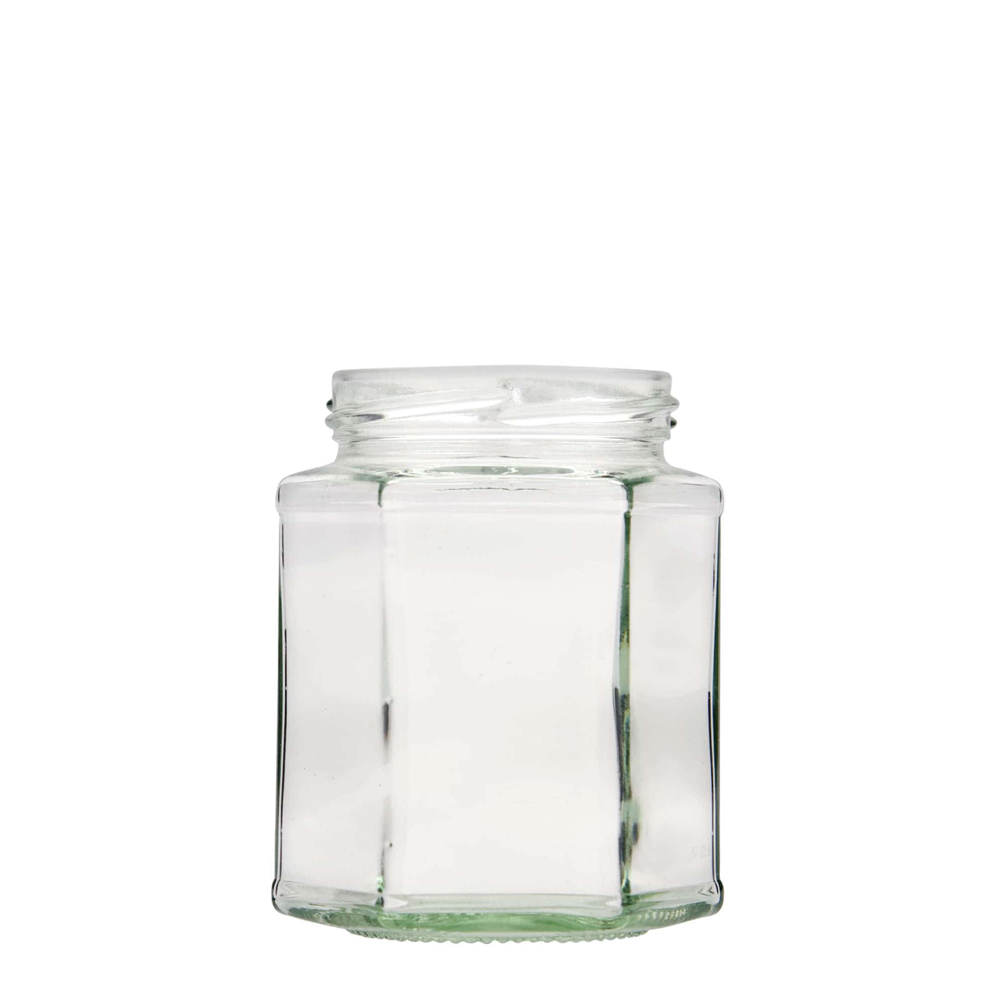 324 ml hexagonal glass, opening: Twist-off (TO 66)