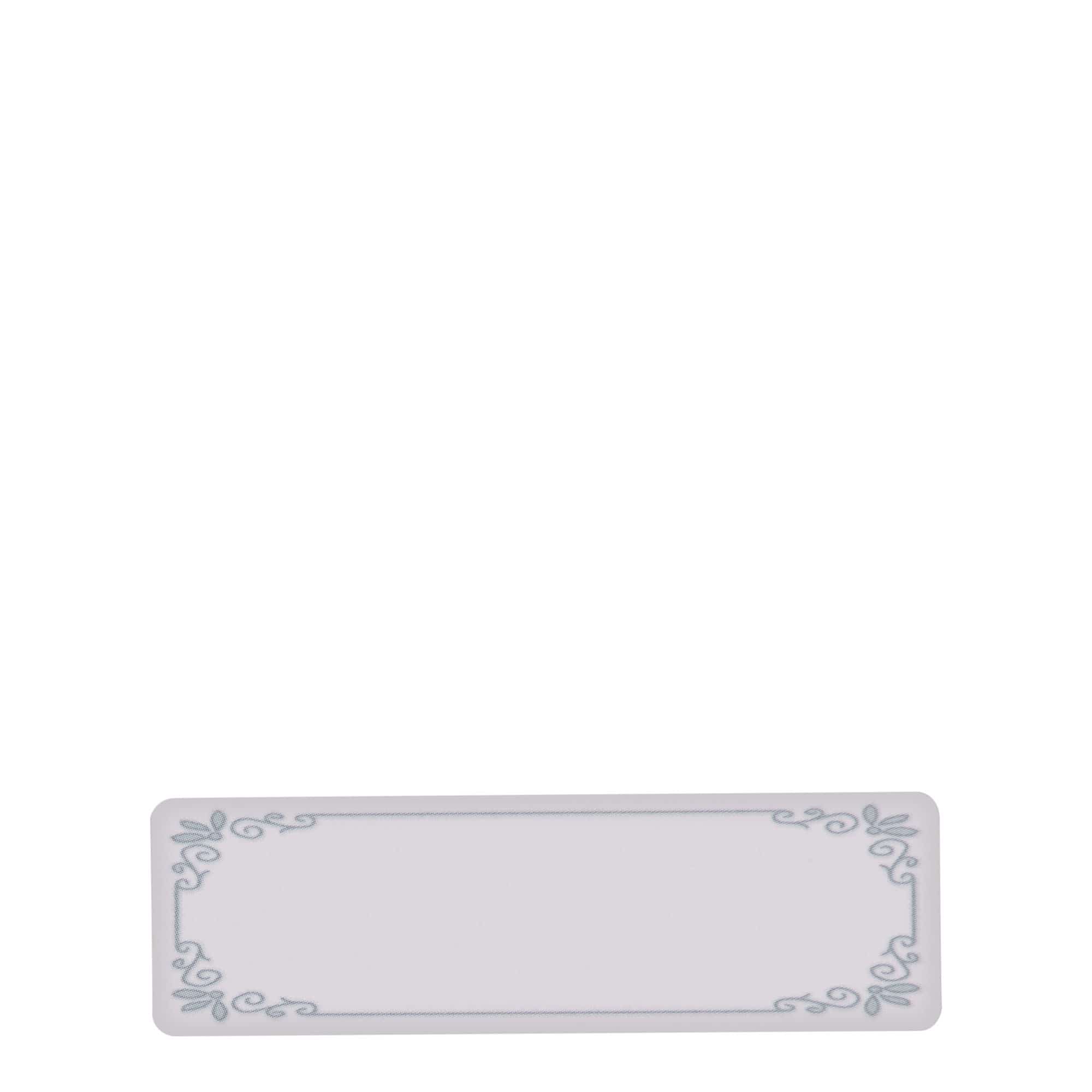 Zweckform labels 'Blue Frame', rectangular, paper, white-blue