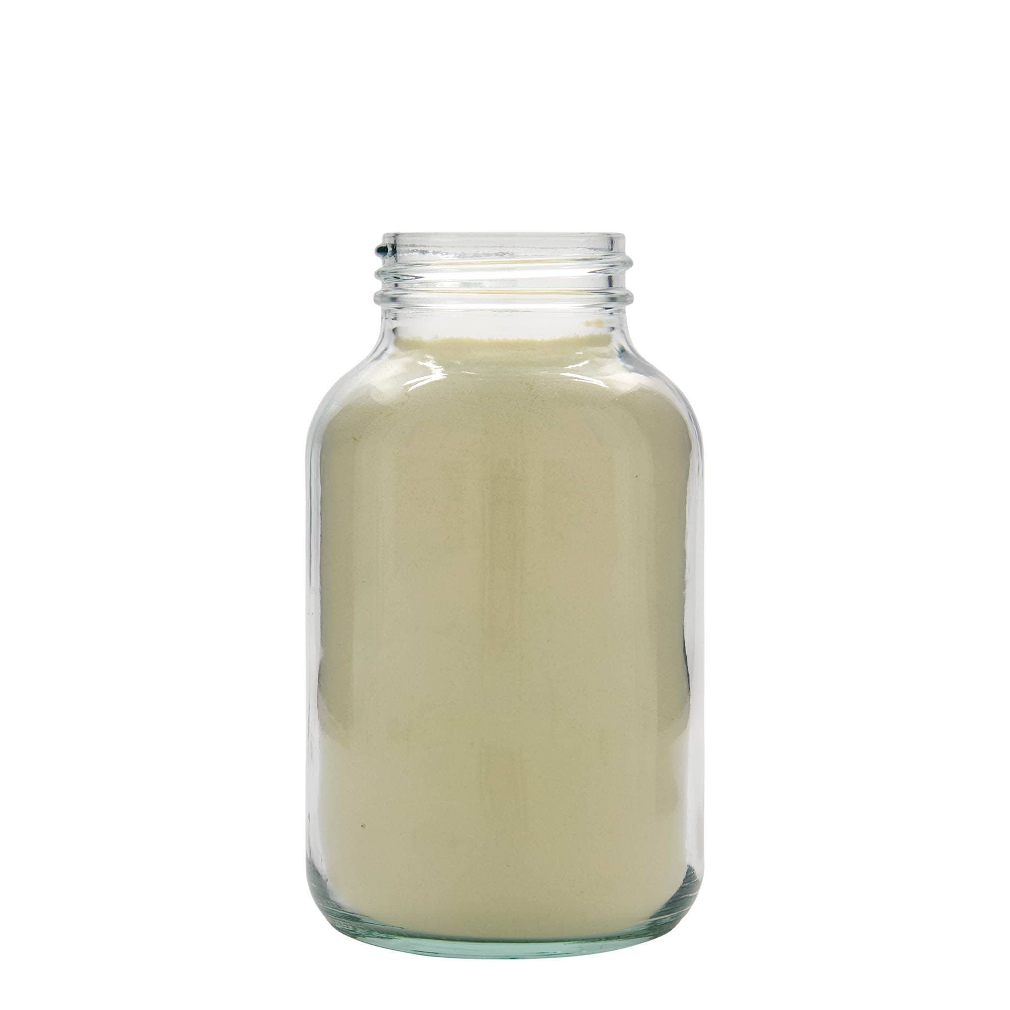 1,000 ml wide-neck glass, opening: DIN 68 1,000 ml wide-neck glass, opening: DIN 68