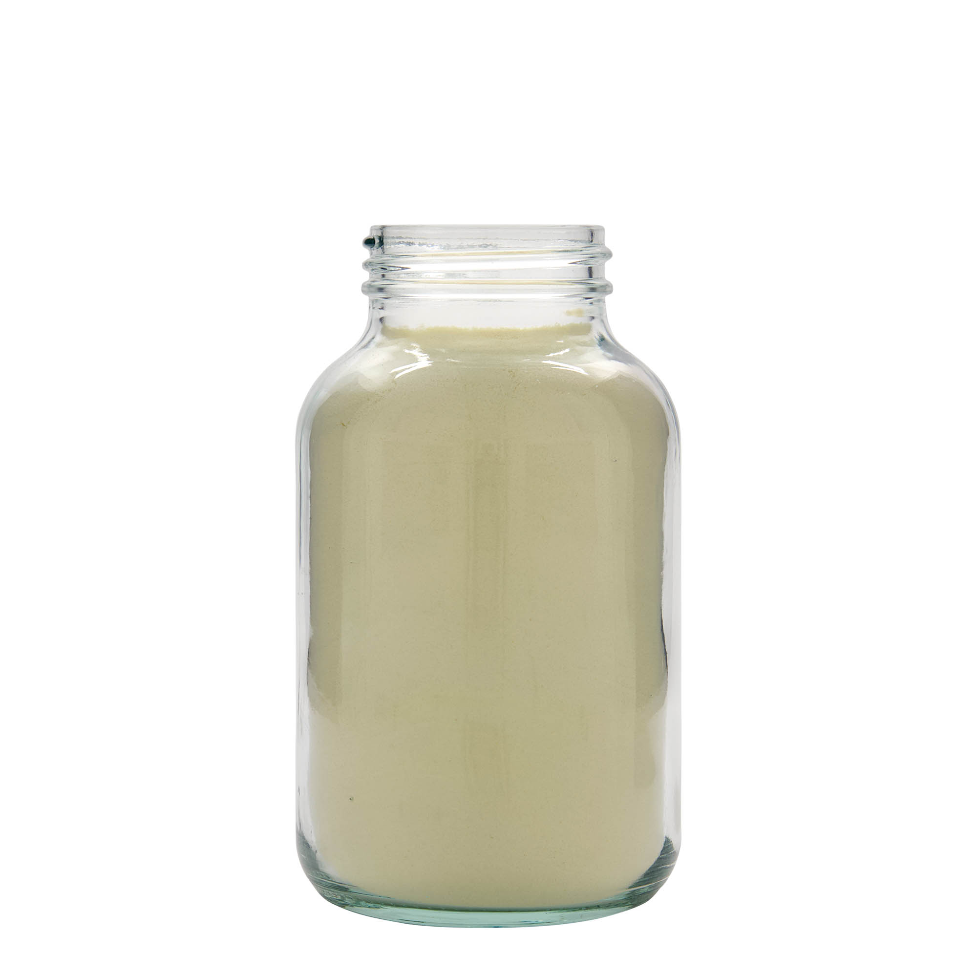 1,000 ml wide-neck glass, opening: DIN 68 1,000 ml wide-neck glass, opening: DIN 68