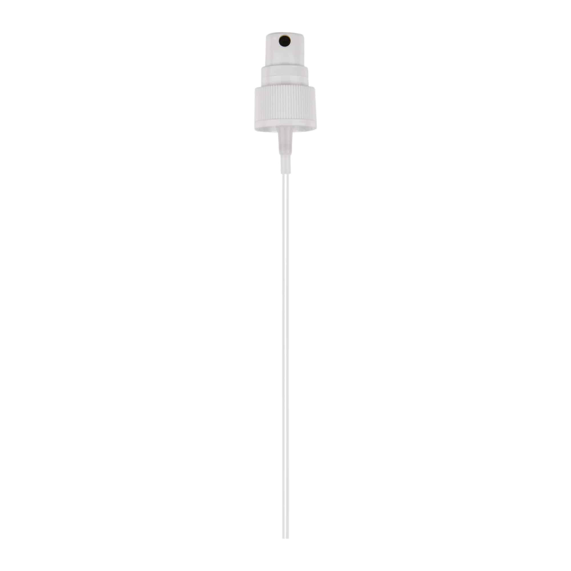 Screw cap spray atomiser, PP plastic, white, for opening: 20/410