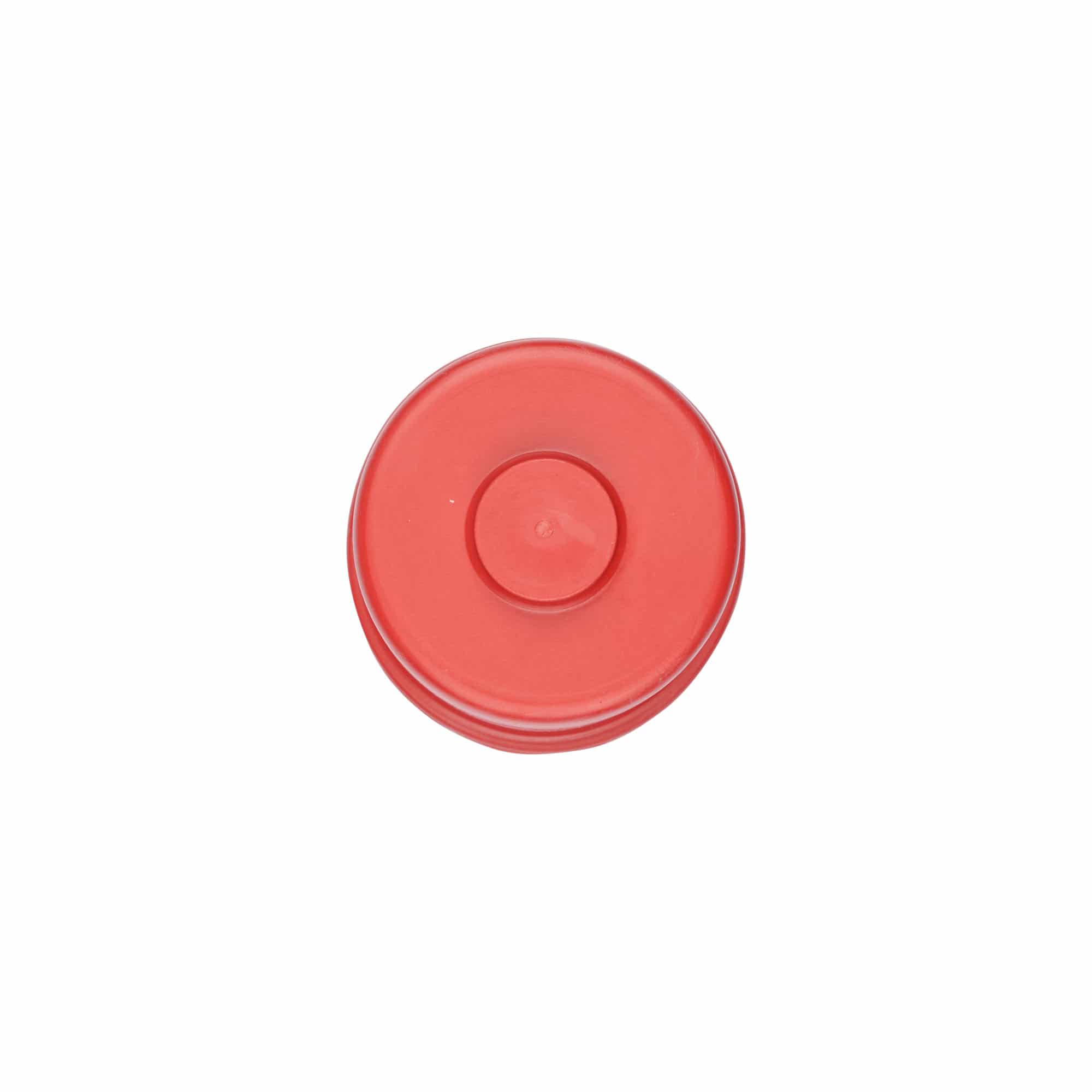 Bridge cap type 5, rubber, red