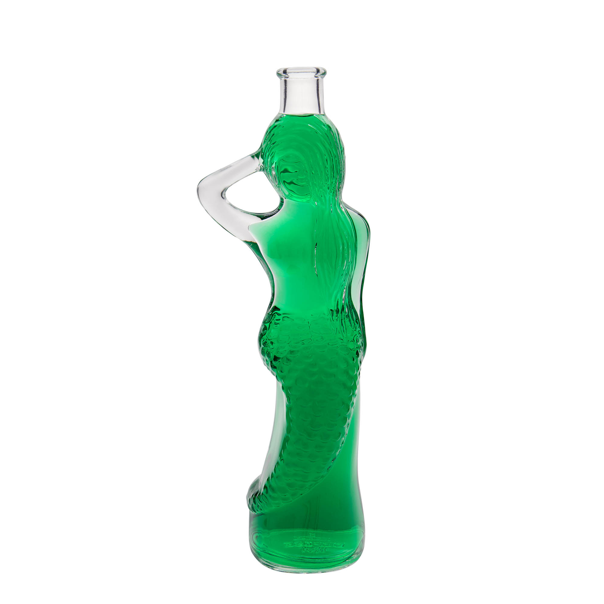 500 ml glass bottle 'Mermaid', opening: cork