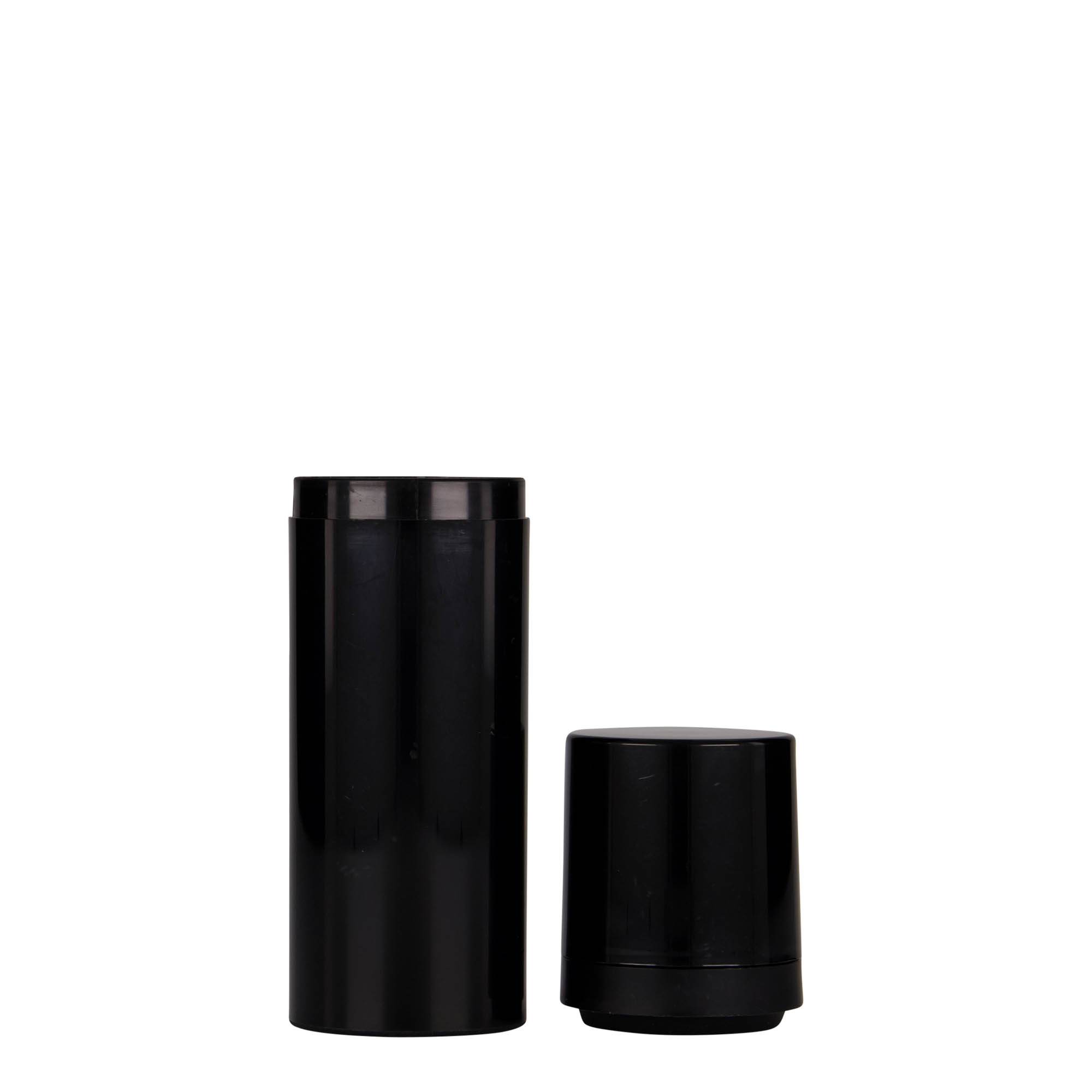50 ml Airless Dispenser 'Mezzo', black PP plastic 50 ml Airless Dispenser 'Mezzo', black PP plastic