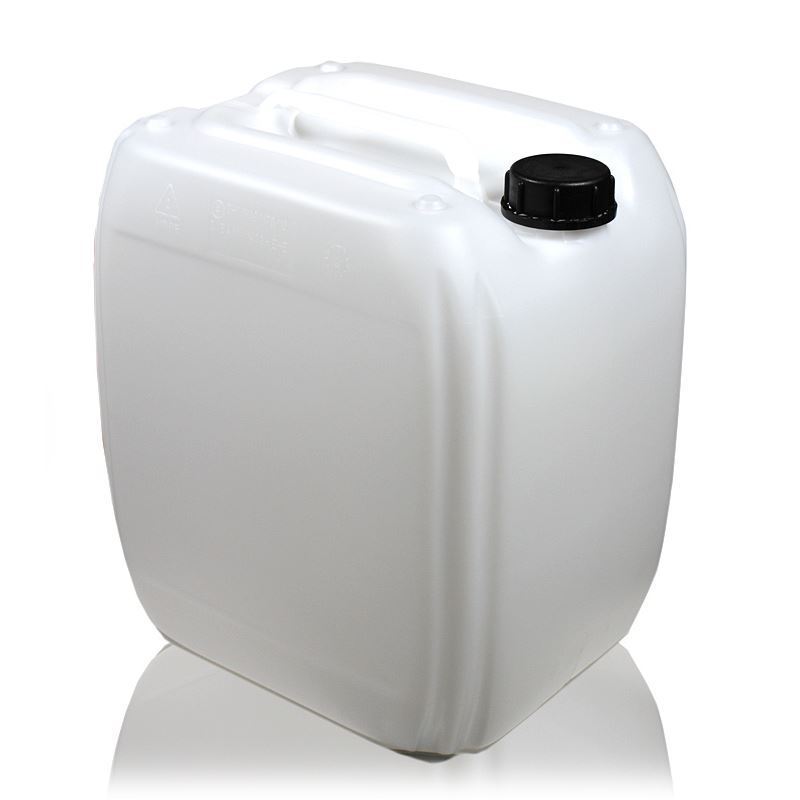 25 l canister, rectangular, HDPE plastic, natural, closure: ND 60