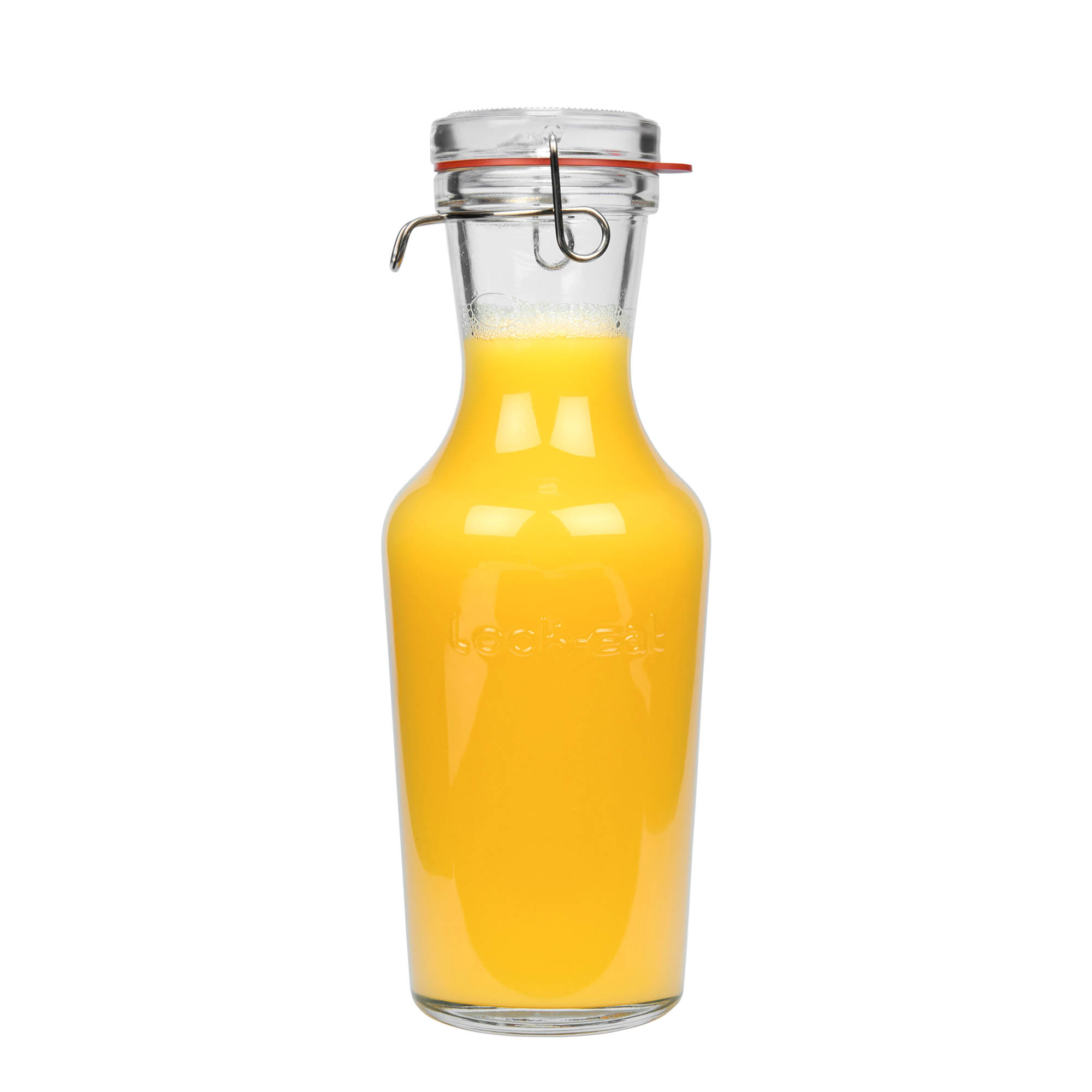 1,000 ml glass carafe 'Lock-Eat', mouth: wire bail closure 1,000 ml glass carafe 'Lock-Eat', mouth: wire bail closure