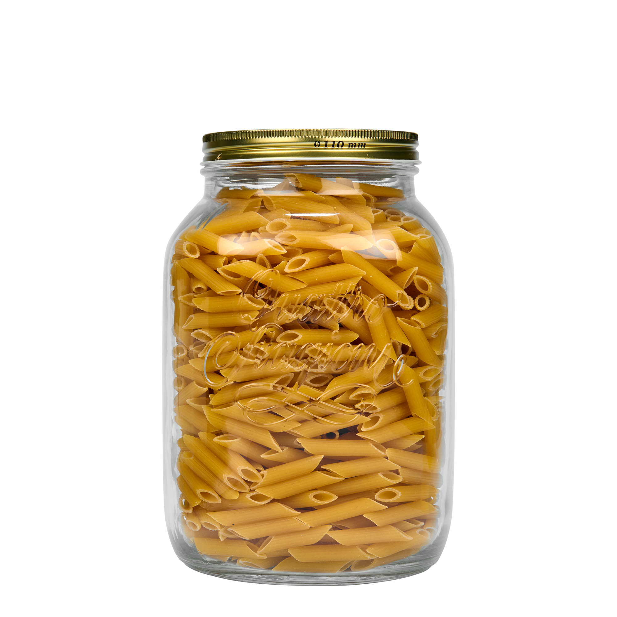 3,000 ml glass 'Quattro Stagioni', opening: screw cap 3,000 ml glass 'Quattro Stagioni', opening: screw cap