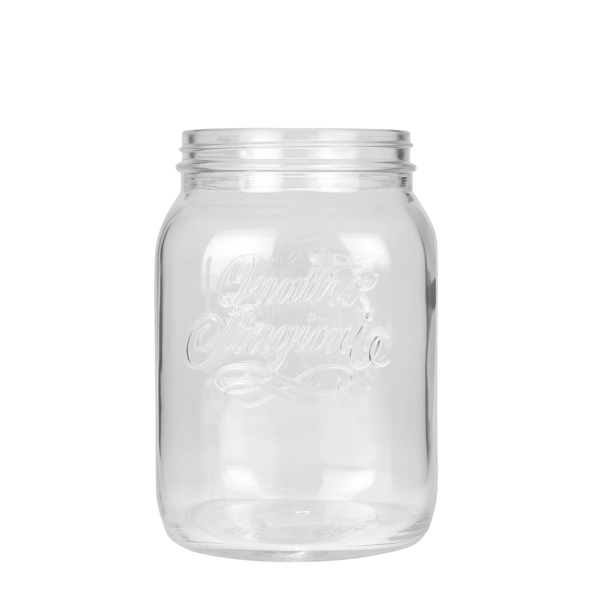 2,000 ml glass 'Quattro Stagioni', opening: screw cap